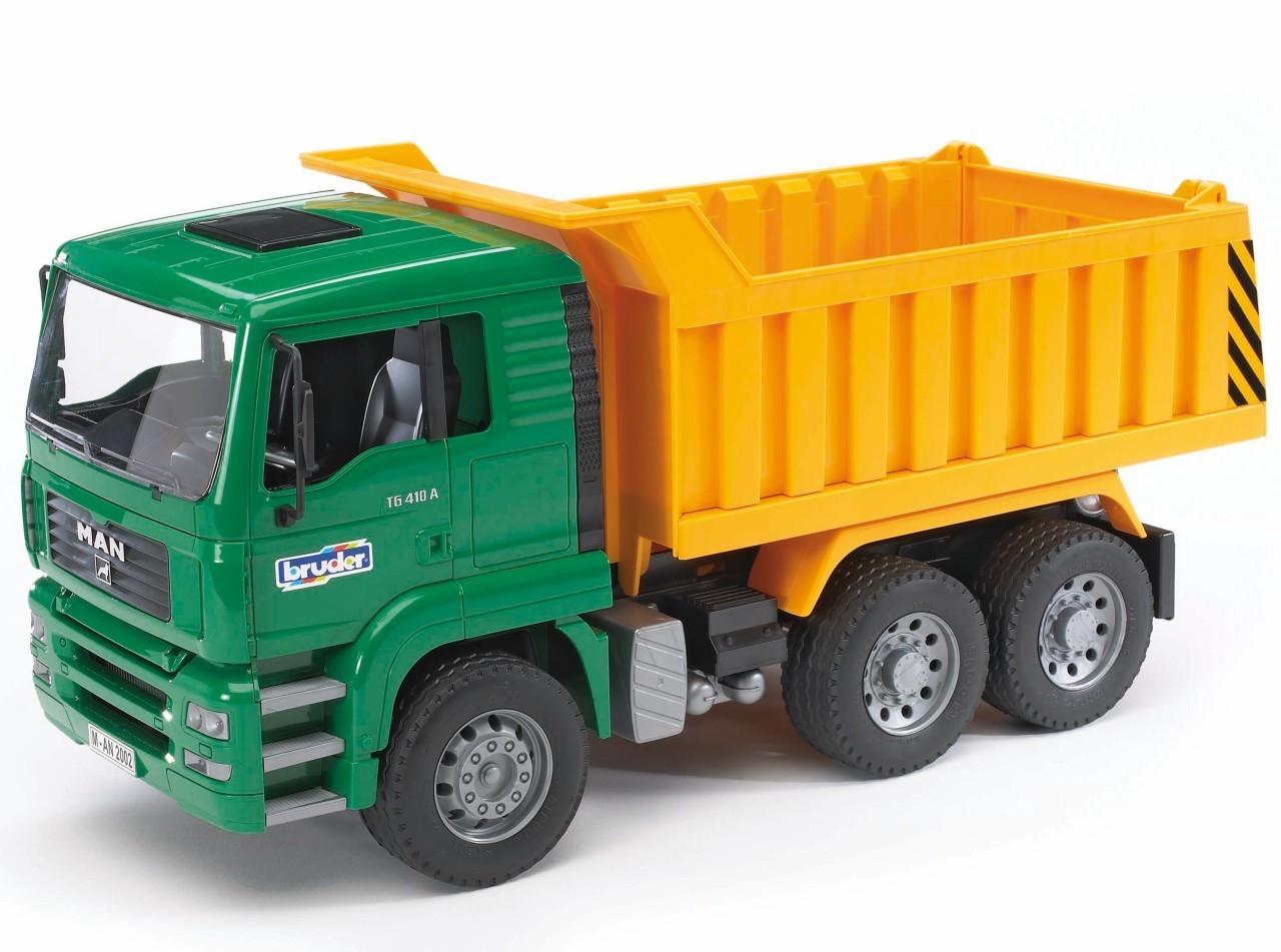 BRUDER 02765 MAN TG TIP UP TRUCK