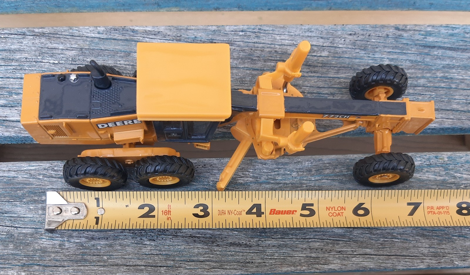 ERTL John Deere 772CH Grader Die Cast 1:50 Motor Road Blade Diecast