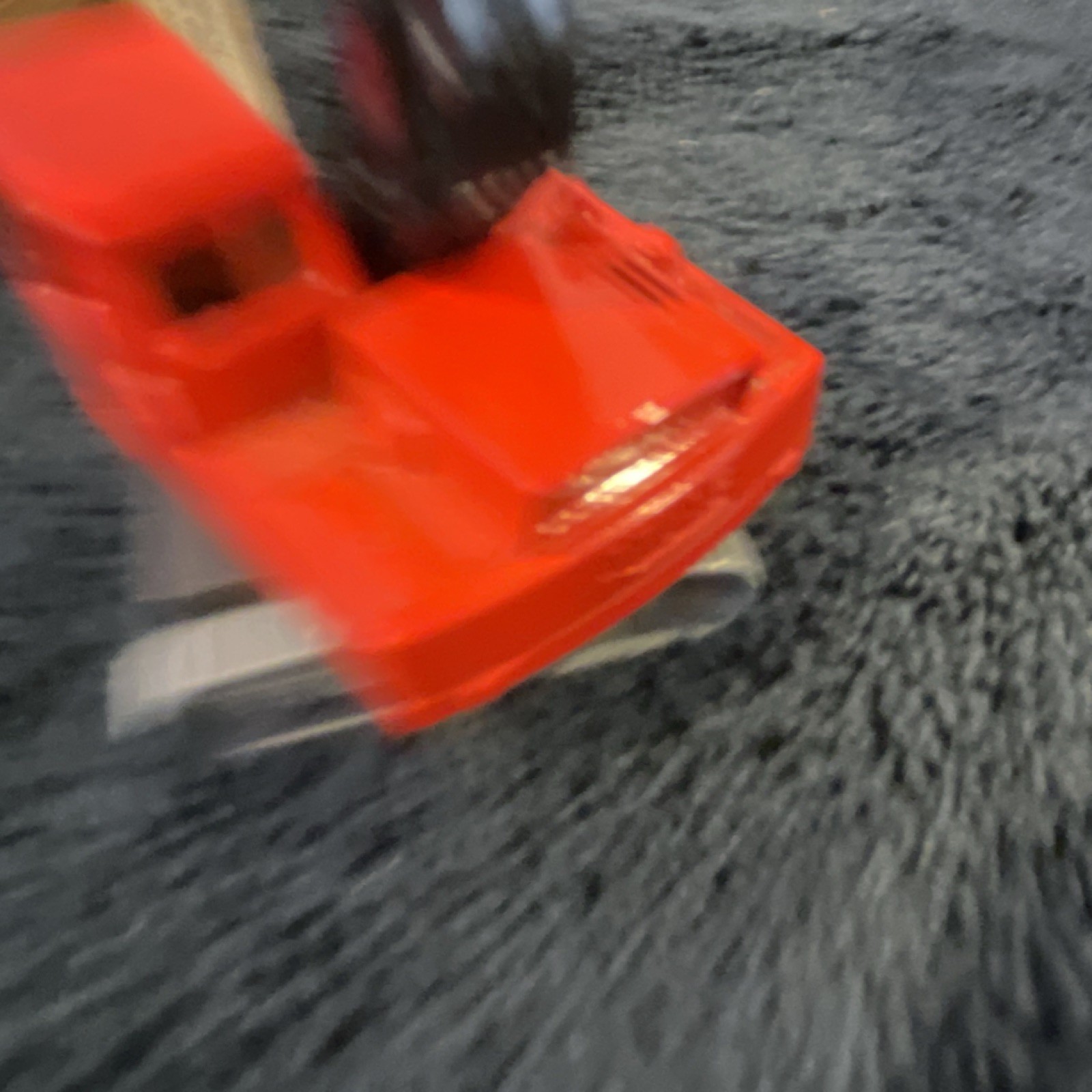 Matchbox No. 32 Excavator 1:72 Diecast Construction Vehicle Red Gray Black