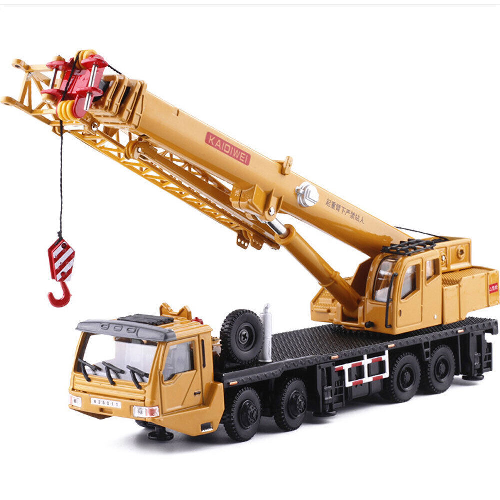 1:55 Crane Truck Construction Vehicle Model Diecast Engineering Toy Kids Gift