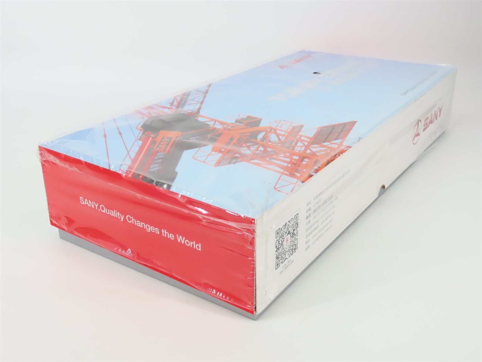 Sany Tower Crane – Red/Yellow – China 1:75 Scale Diecast Model New