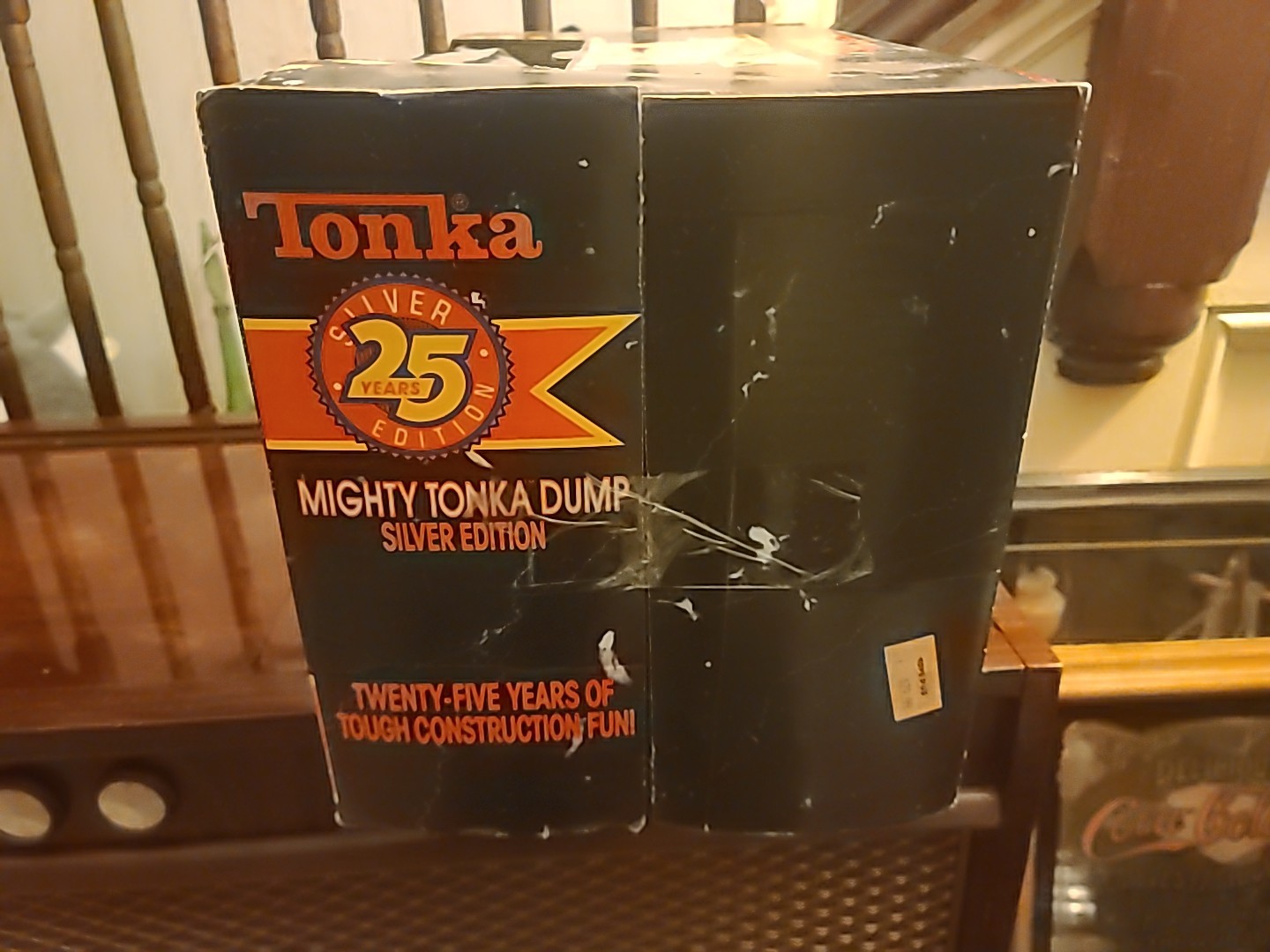 NIB Silver Edition Tonka 25th Anniversary Dump Truck Never Opened 1990 # 2500