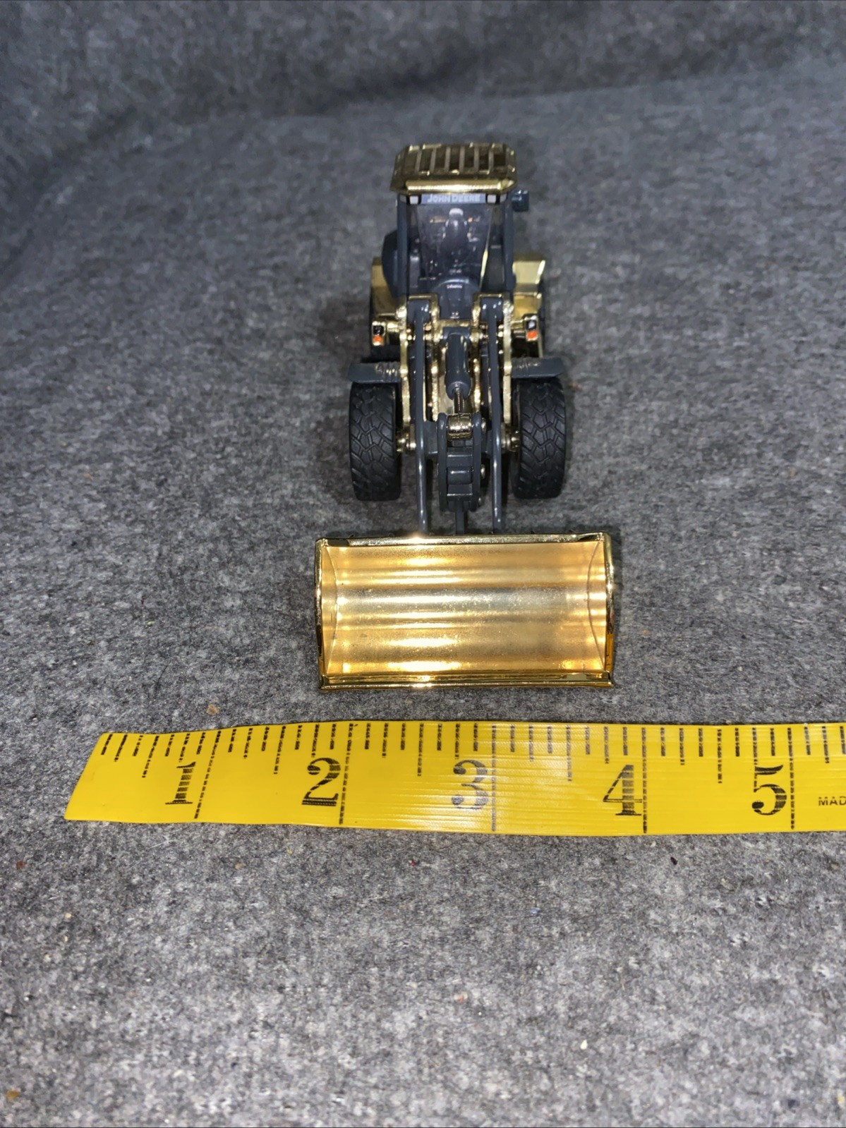 Ertl 1/50 Scale John Deere 544L Wheel Loader Front Gold Plated 50th Anniversary