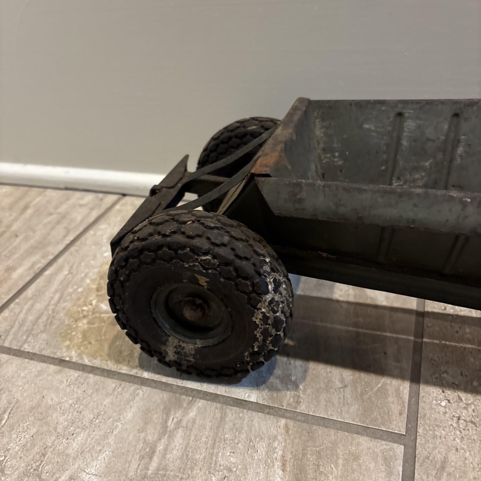 1950s VTG Doepke Euclid The Pioneer Dump Earth Mover Hauler Truck Trailer