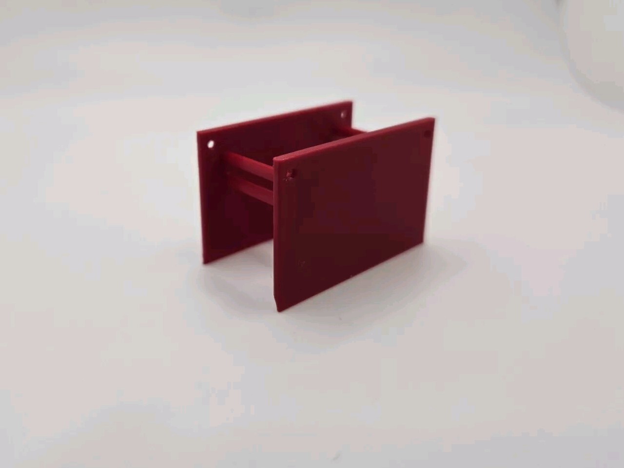 Custom 1/87 Scale Trench Box in Red