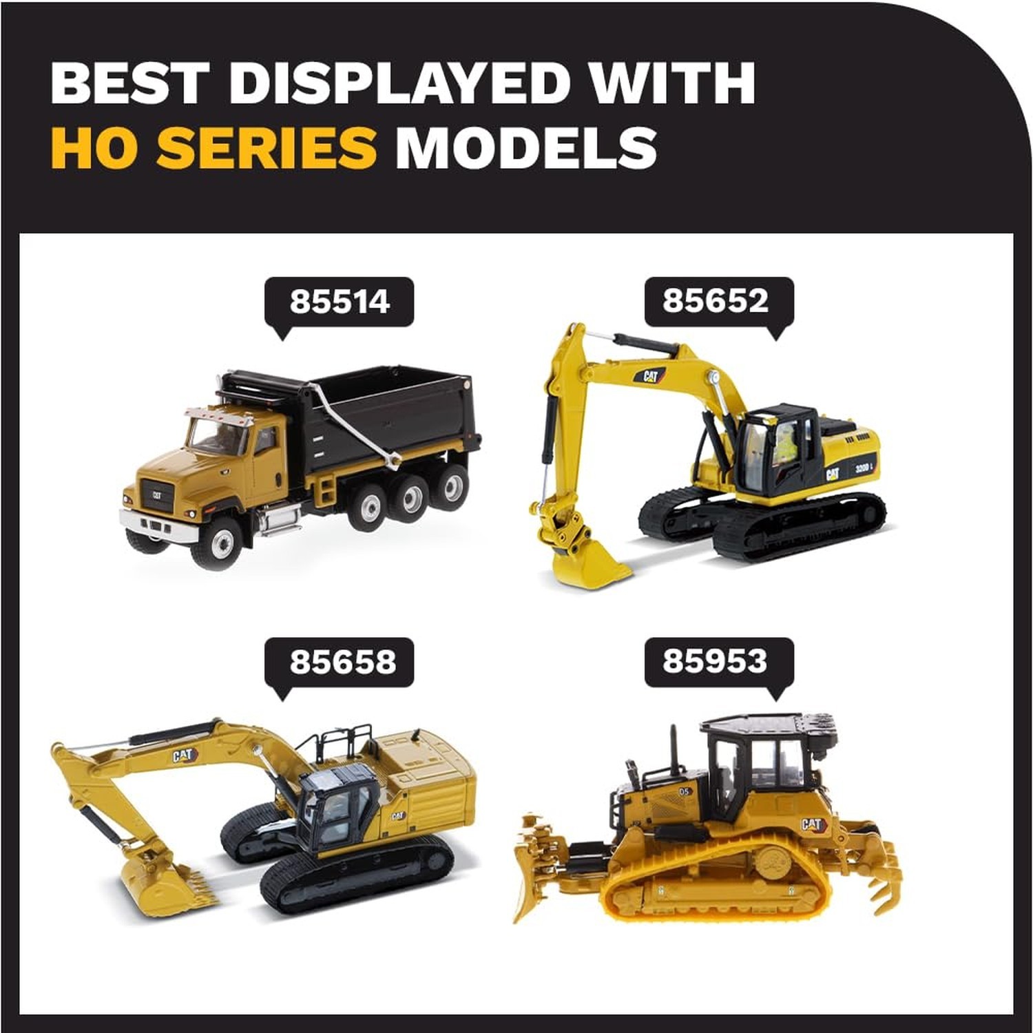 Caterpillar 12M3 Motor Grader HO Series Vehicle, Scale 1:87