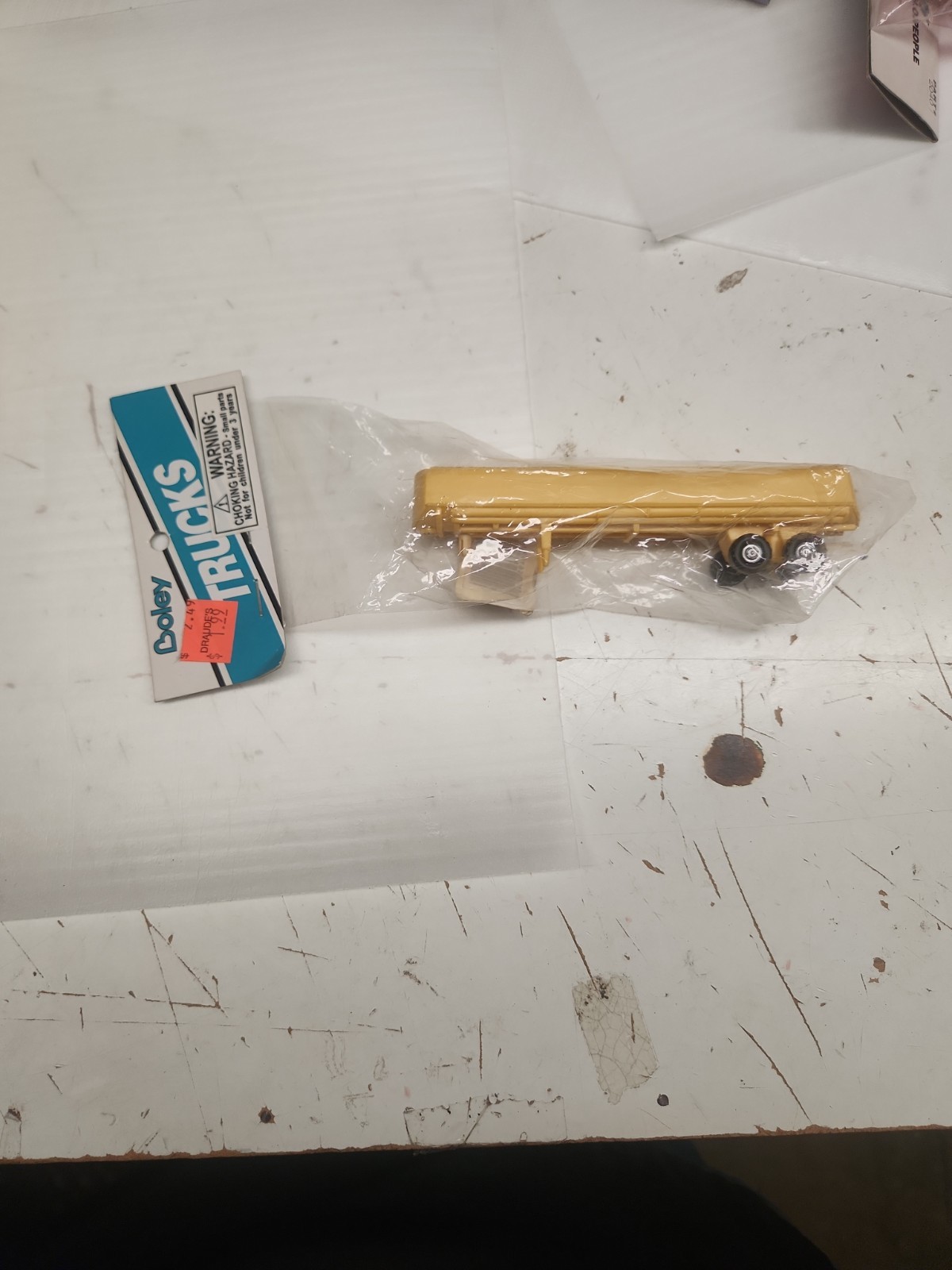Boley 2040 HO Yellow Tanker New In Package