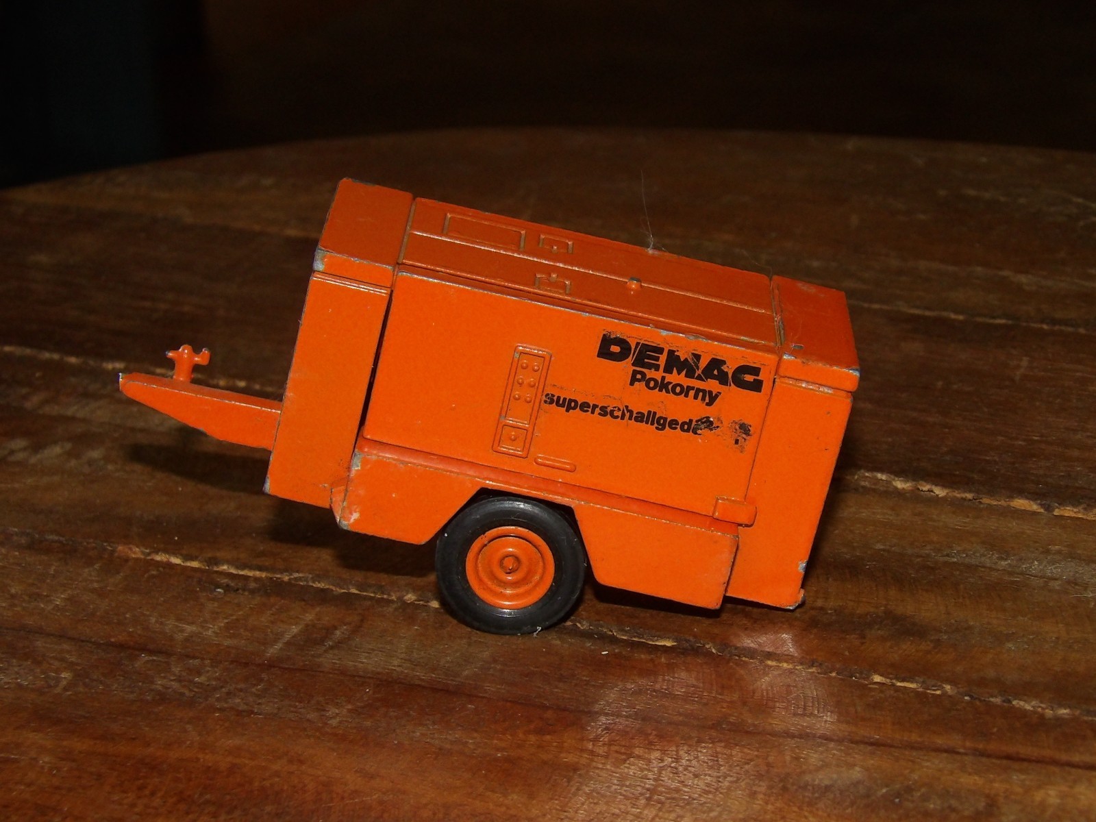 Vintage 1970’s NZG Mannesmann DEMAG Diecast POKORNY COMPESSOR Germany Kompressor