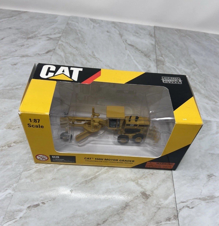 Norscot Scale Models CAT Die-Cast #55127 160H Motor Grader NIB