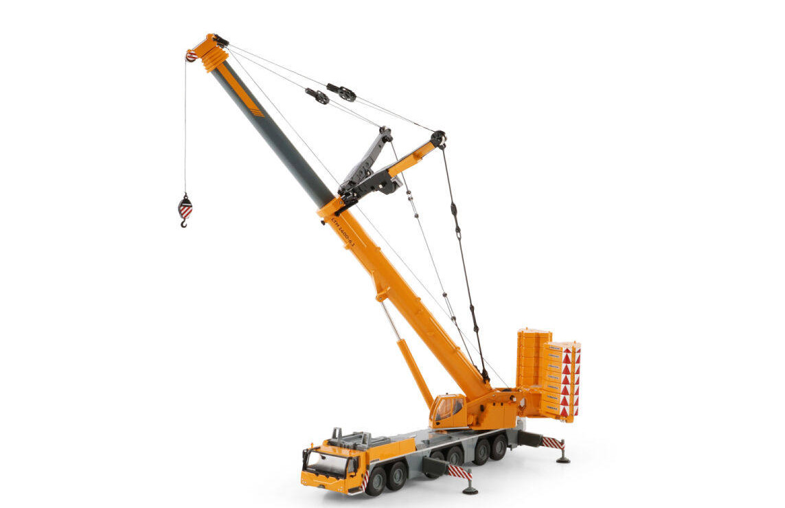 WSI 74-1001 Liebherr LTM1400 Mobile Crane 1/87 Diecast Construct Machine Model