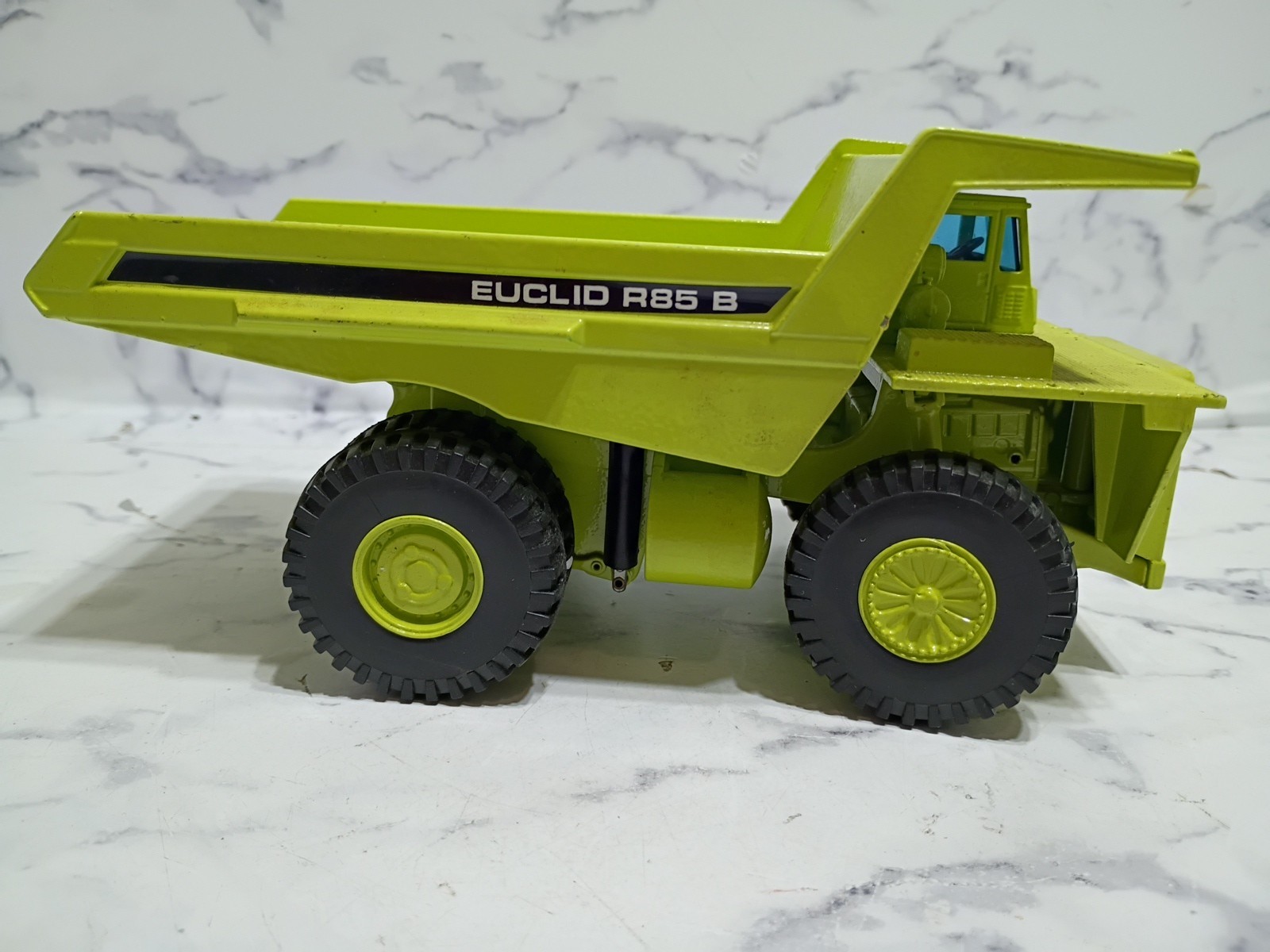 Joal Compact 1:50 Die Cast Euclid R85 B Dump Truck Green Vtg