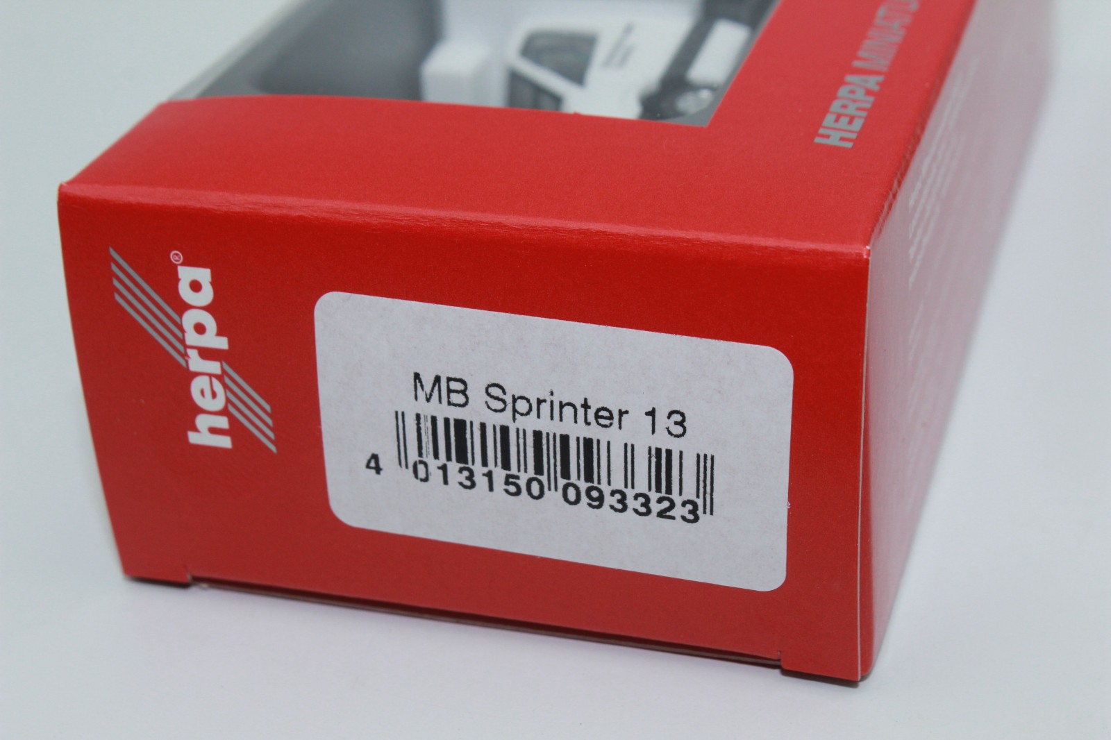 Herpa 093323 Chater Way Mercedes-Benz Sprinter Refrigerated Box 1:87 H0 New Original Packaging