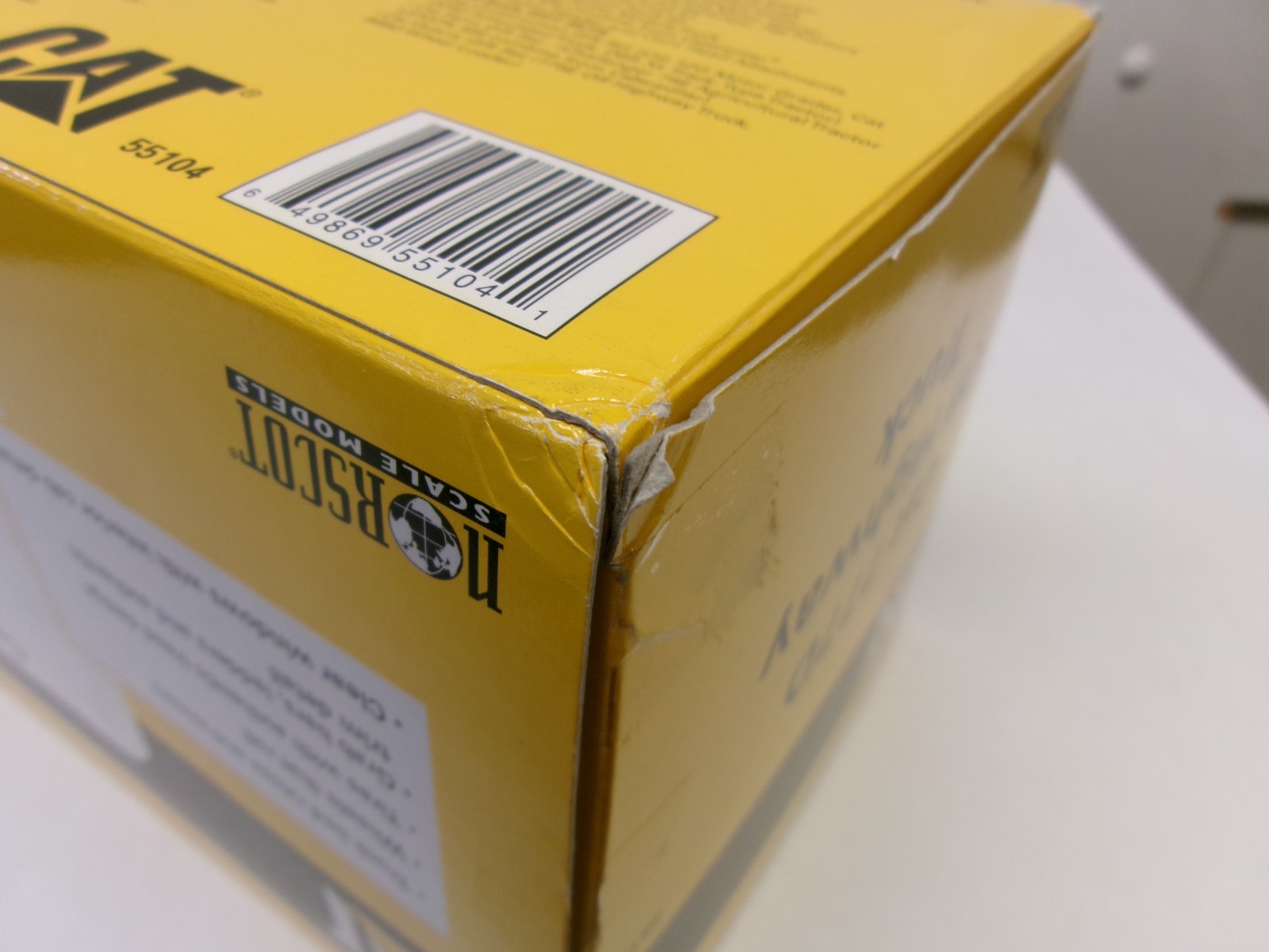 NORSCOT 1:50 scale CAT 777D OFF HIGHWAY TRUCK (55104)