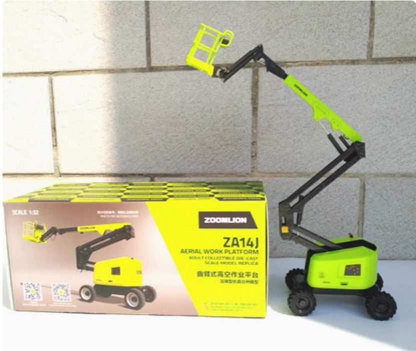 1:32 ZOOMLION ZA14J AERIAL WORK PLATFORM Equipment Machine Diecast Model