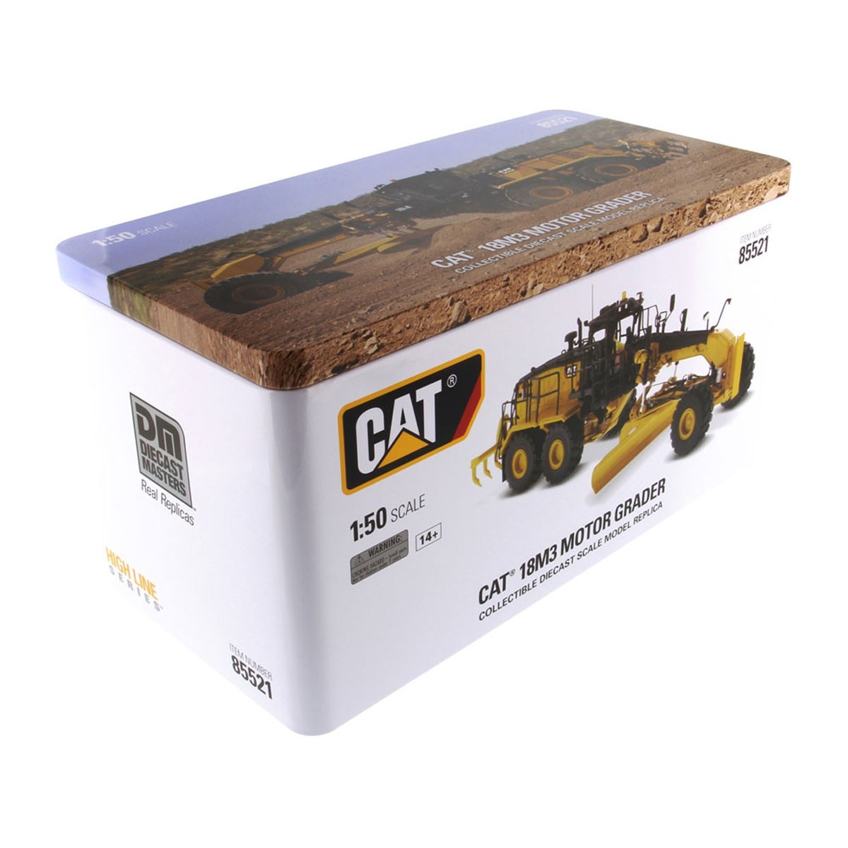 Diecast Masters 1/50 Cat Caterpillar 18M3 Motor Grader 85521