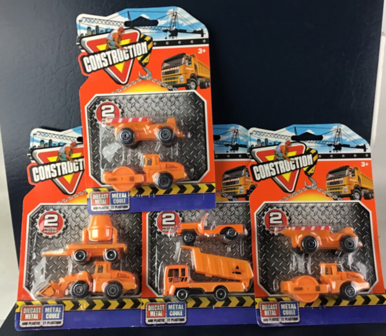 Micro Size Construction Set Wheel Loader/Excavator/Dump Truck Set