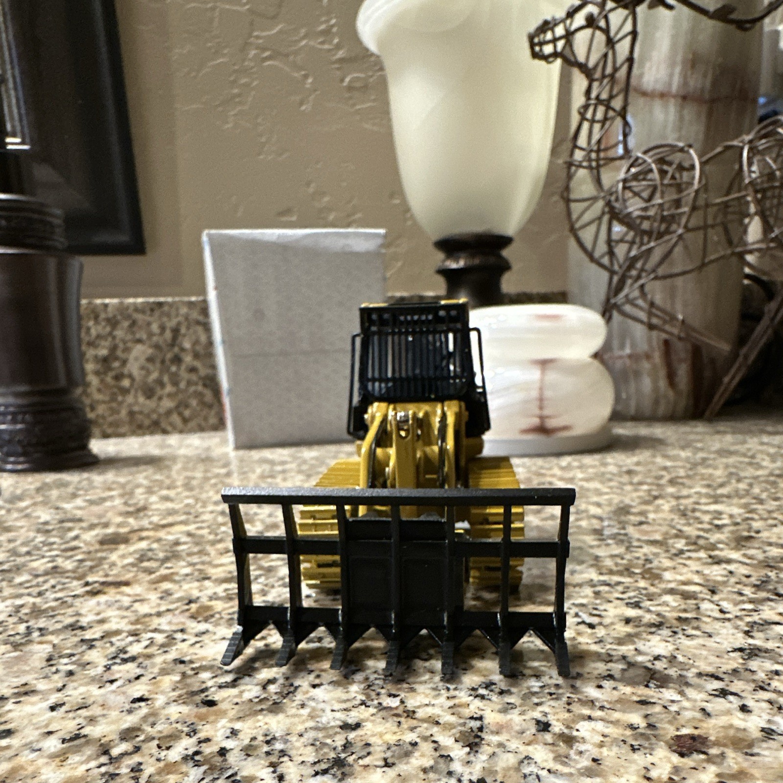CAT 963D Track Loader Diecast Model Construction Vehicle Yellow/Black custom
