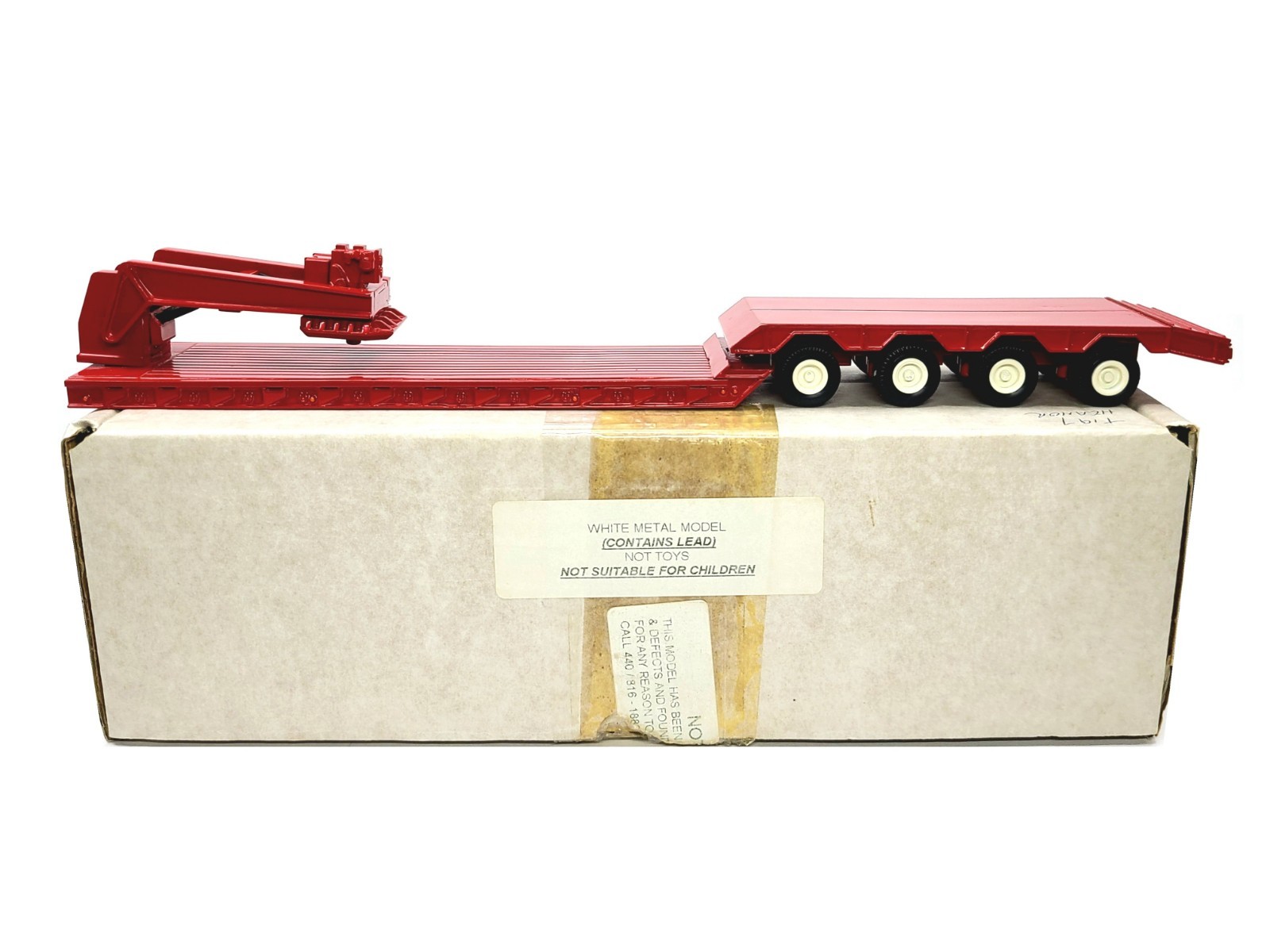 Trail King 4-Axle Trailer – Heanor Haulage – ASAM Smith 1:48 Scale #SMT197-HEAN