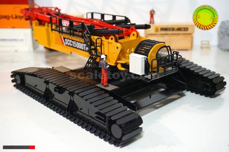 1:50 SANY SCC15000TM Crawler Crane Constuction Machine Equipment Diecast Model