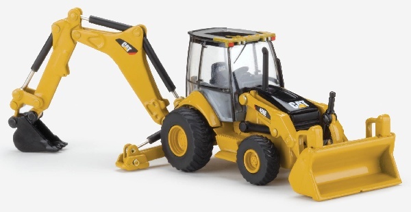 NEW Norscot 55263 CAT Caterpillar 450E Backhoe Loader 1:87 DieCast Model