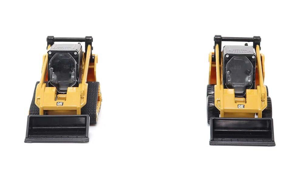Diecast Masters 84647CS Cat 272D2 Skid Steer & 297D2 Track Loaders 1/64 Scale