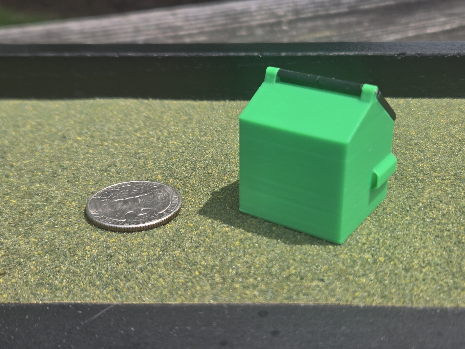 1/64 Scale 8 Yard Dumpster in Green