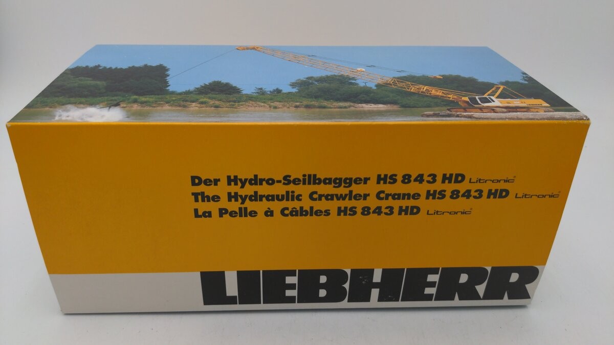 Conrad 2732 1:50 Liebherr HS 843 HD Hydraulic Crawler Crane LN/Box