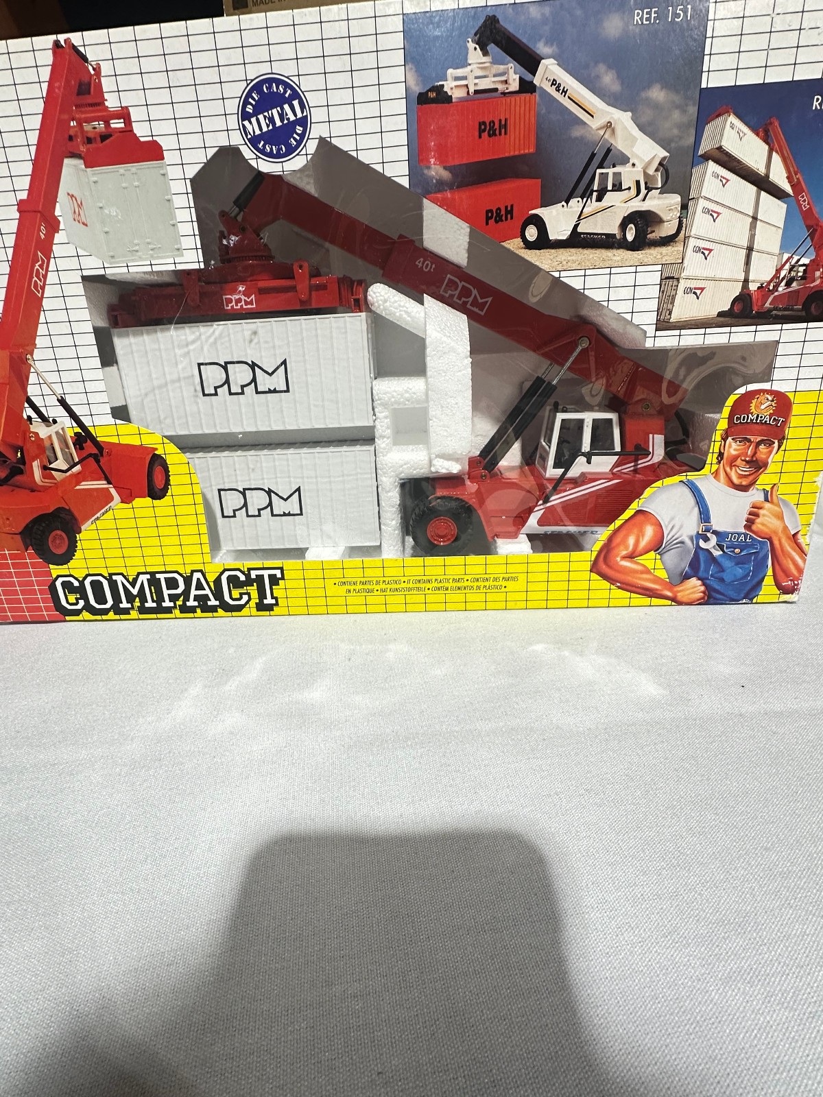 P&H Super Stacker Red Version By Joal 1/50th Scale