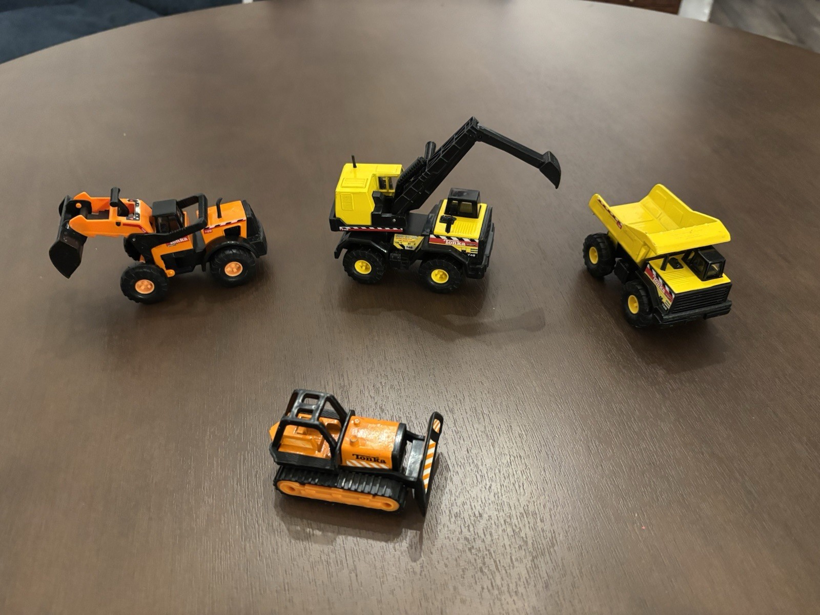 Set of 3 Vintage Maisto Mighty Mini Tonka 768 728 748 plus Hasbro Tonka