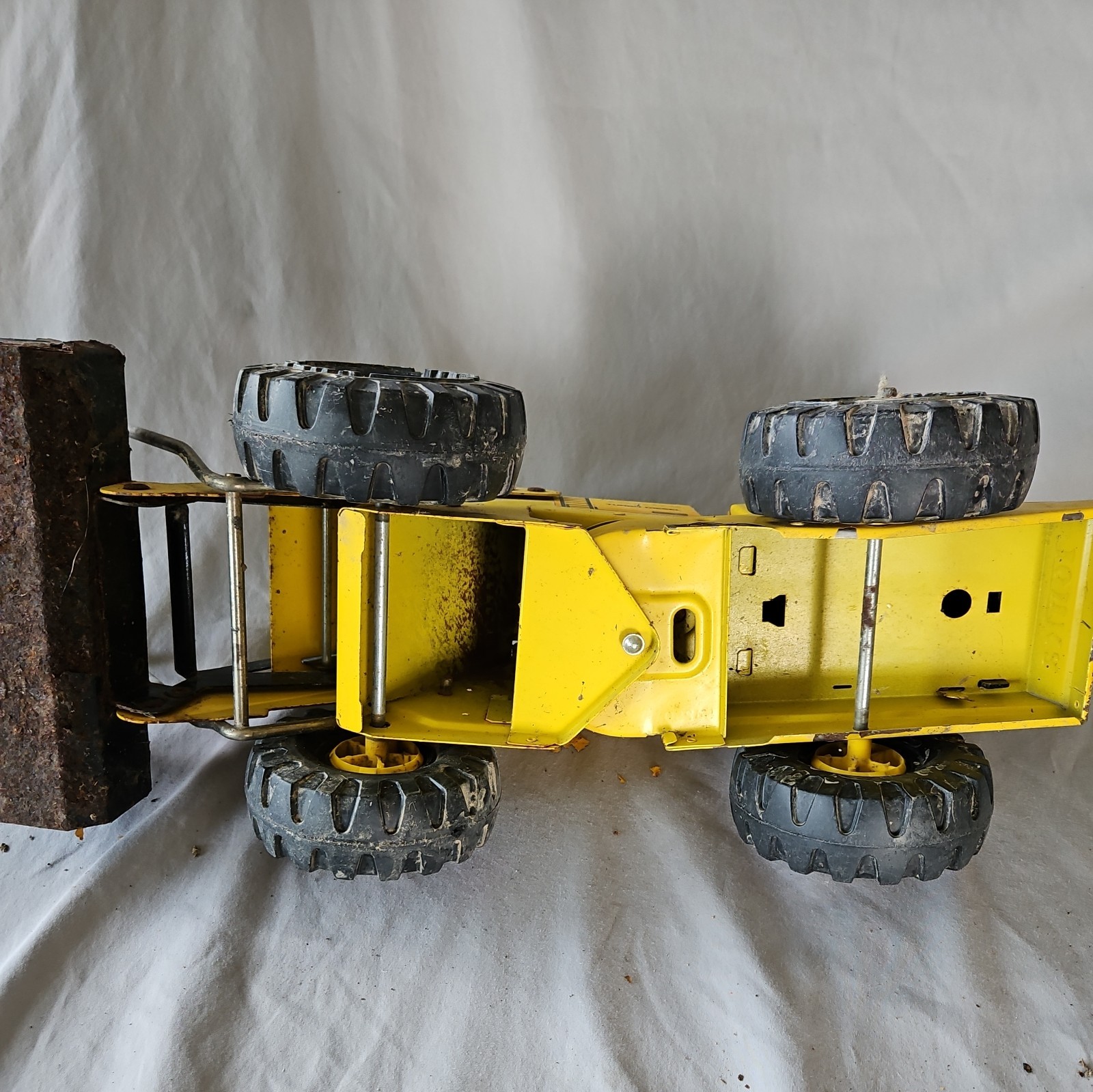 Vintage TONKA LOADER MIGHTY TURBO-DIESEL XMB-975 FRONT END BUCKET Rare Trl7