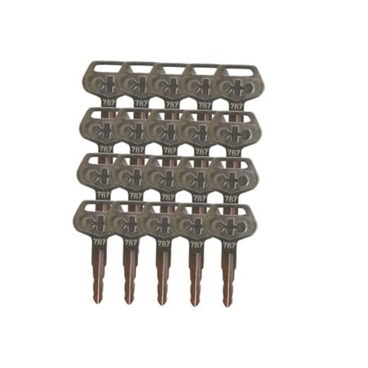 787 Ignition Key for Komatsu Heavy Equipment Excavator Dozer Loader (20pc)