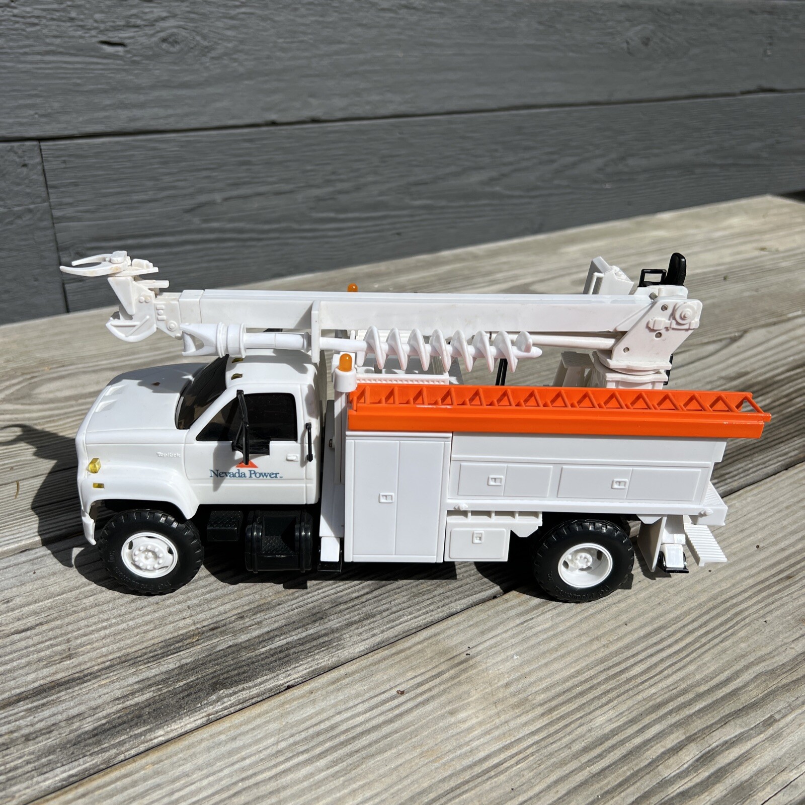 11″ DG PRODUCTIONS -1996-2-1 Nevada Power Pole Setter Truck Auger Digger Truck