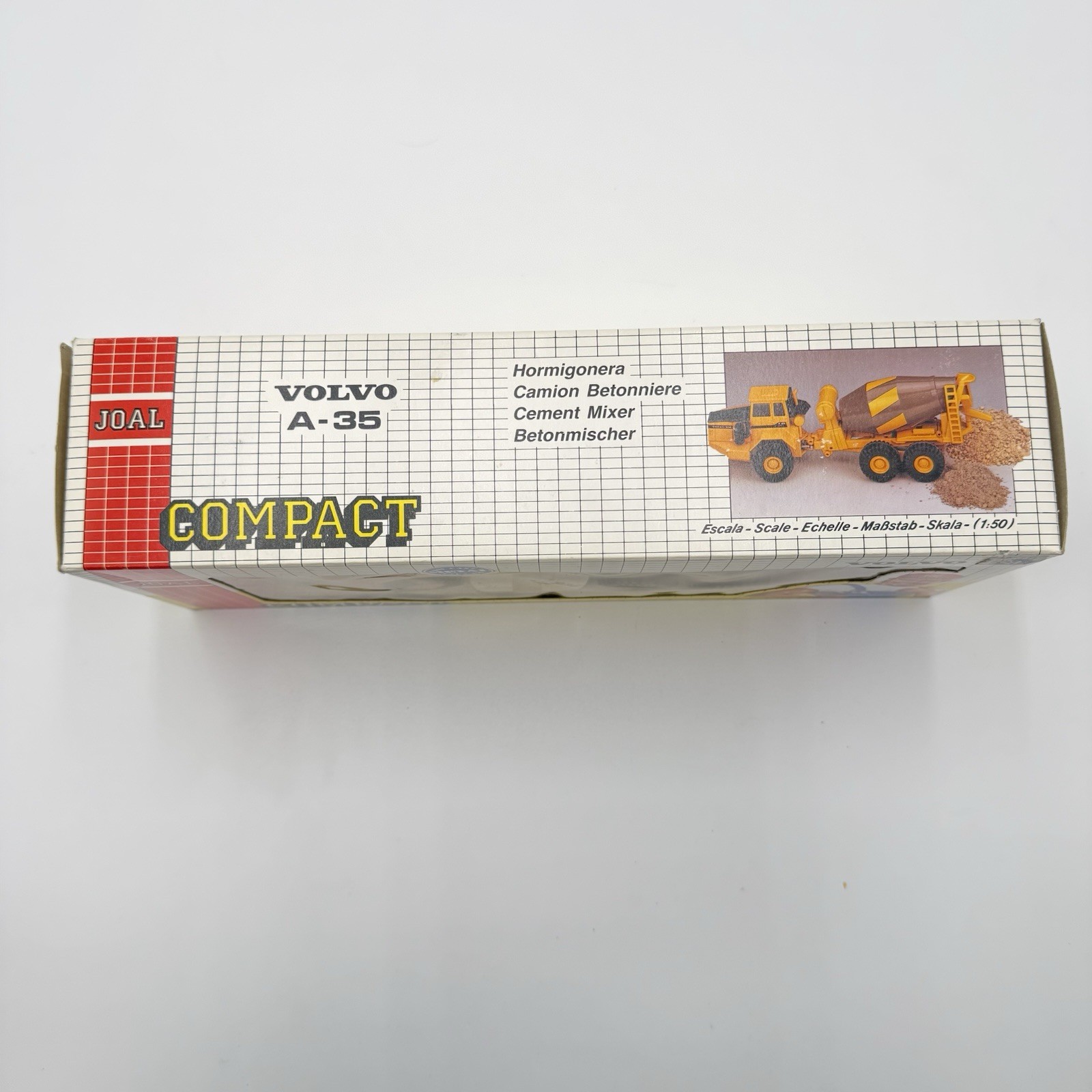 JOAL 167 1:50 SCALE VOLVO A35C CEMENT MIXER TRUCK BOXED NIB
