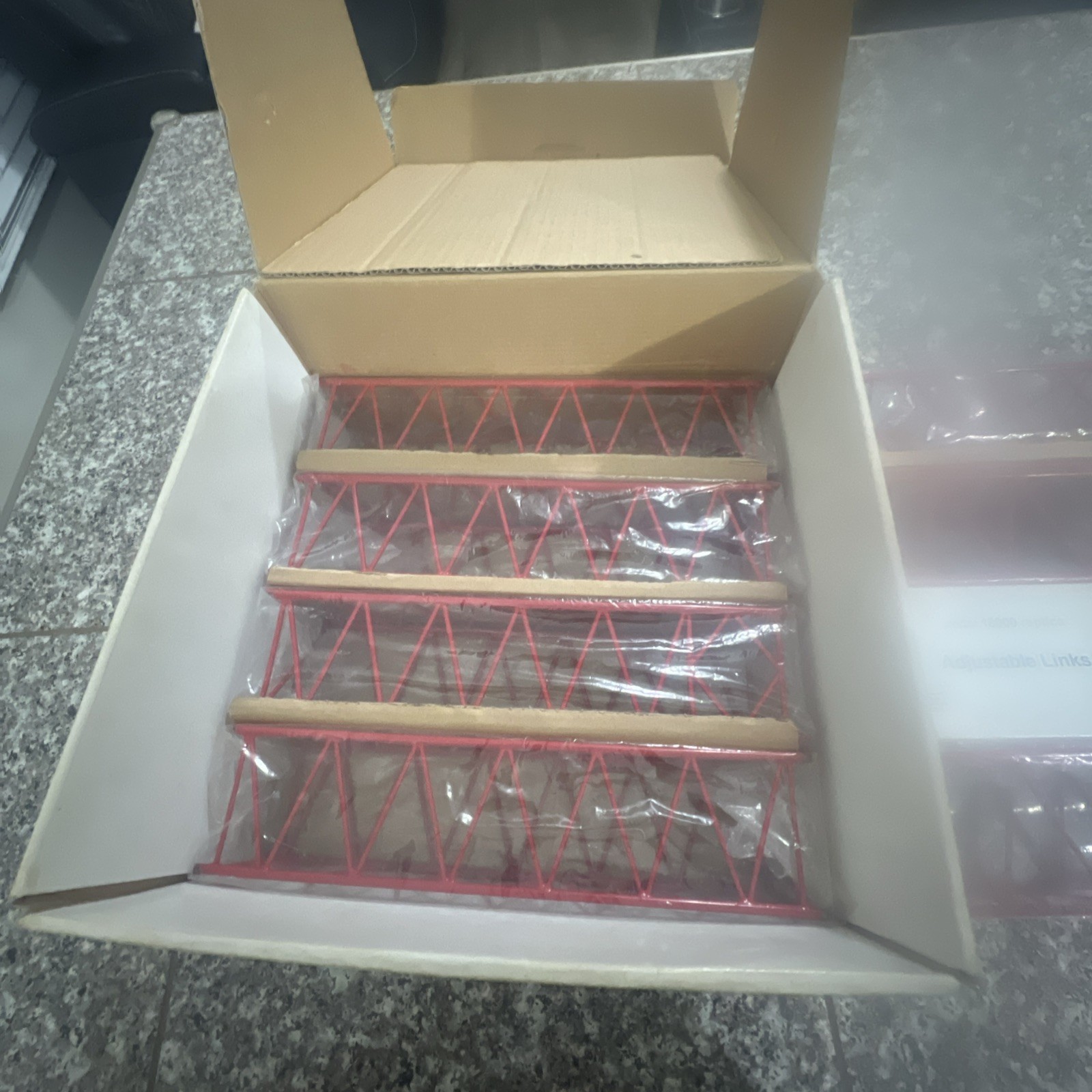 Manitowoc 18000 Boom and Jib Extension Kit – Red – TWH 1:50 Scale #005EK New
