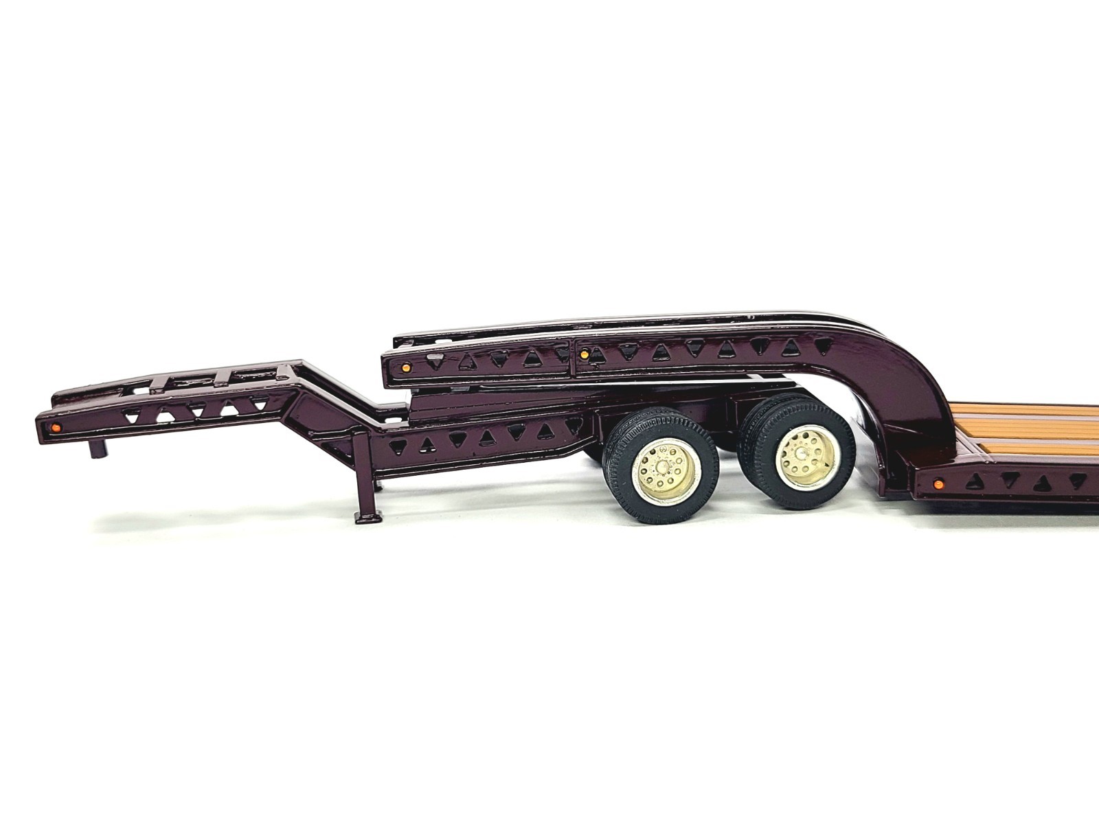 Trail King 2x2x2 Low Loader Trailer – Maroon – ASAM Smith 1:48 Scale Model New