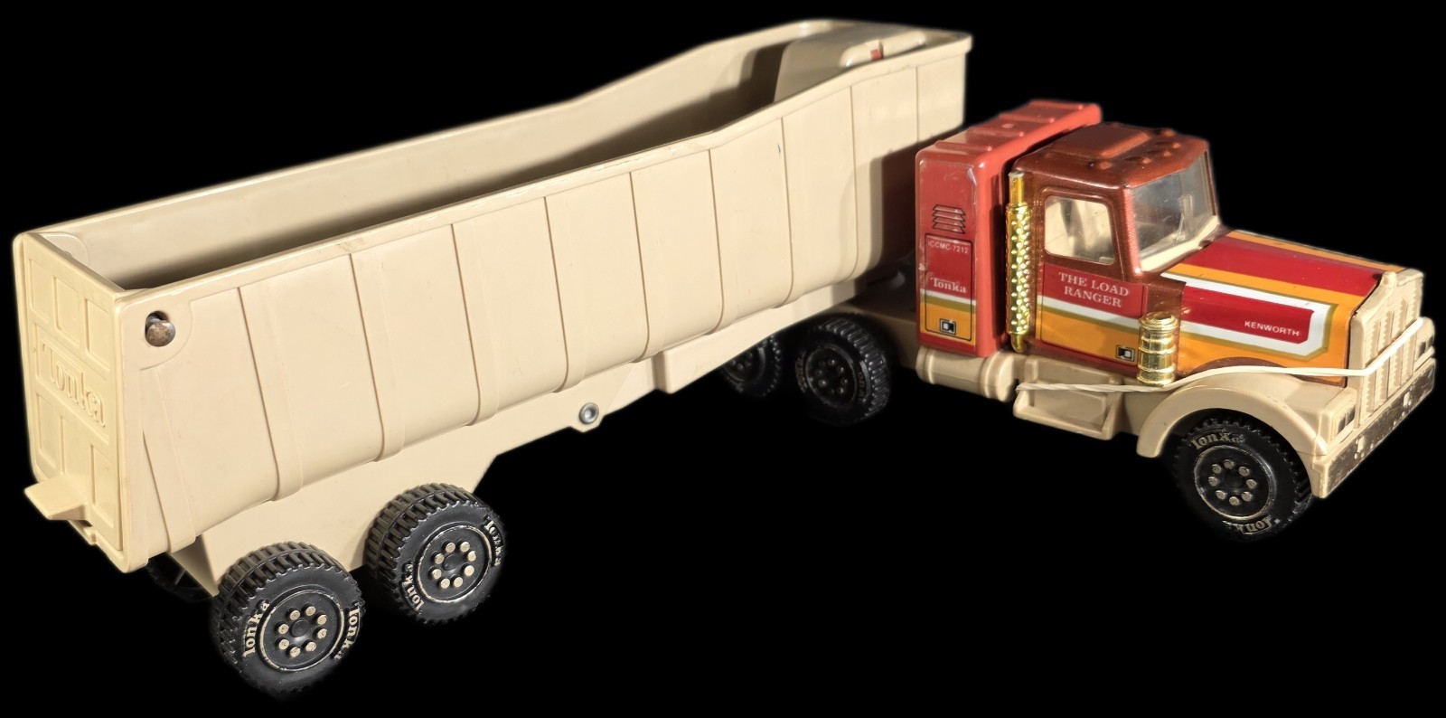 Vintage Tonka The Load Ranger Semi Truck & Trailer Kenworth Childs Toy Outdoors