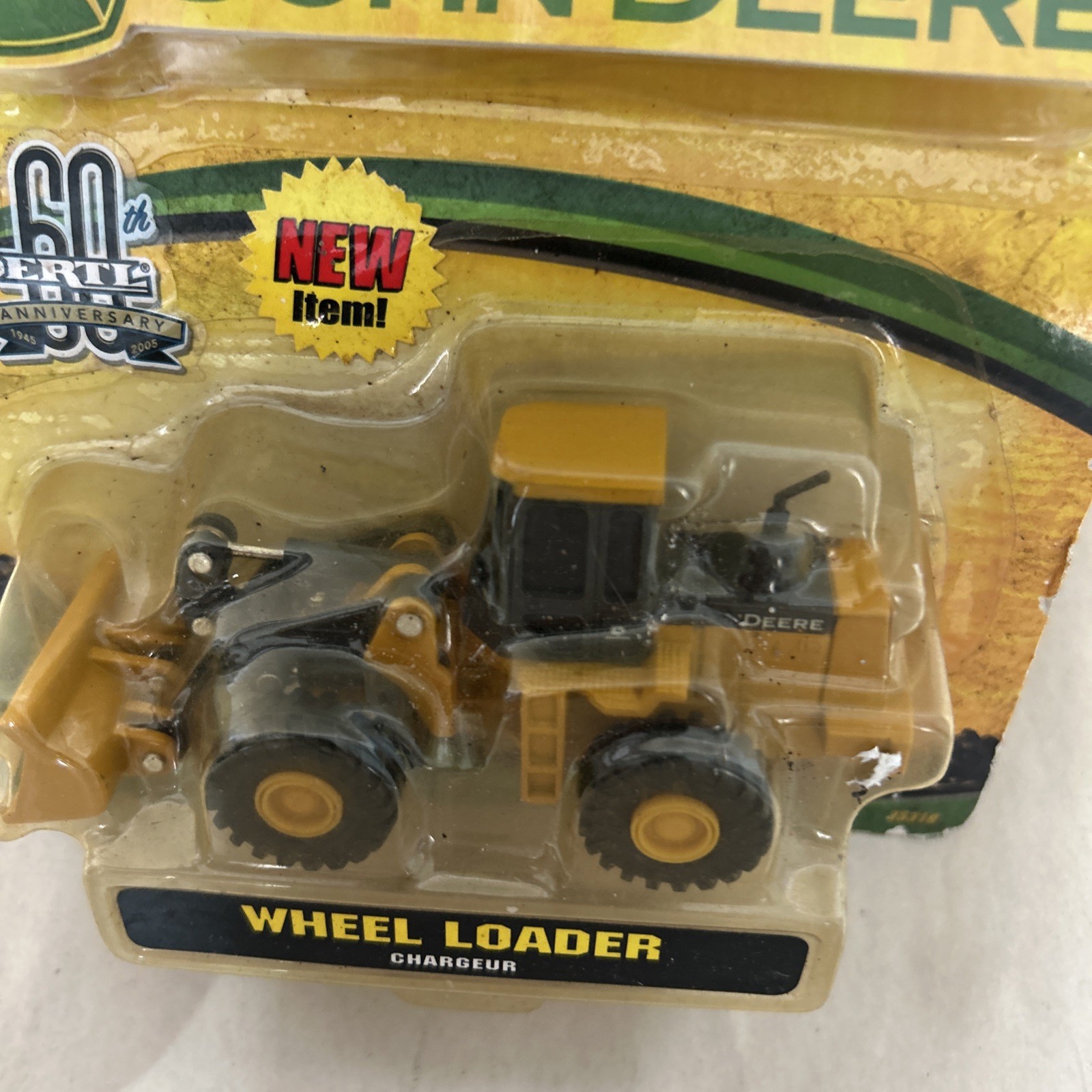 ERTL John Deere Diecast Construction Equipment – Wheel Loader – NIP – box 1