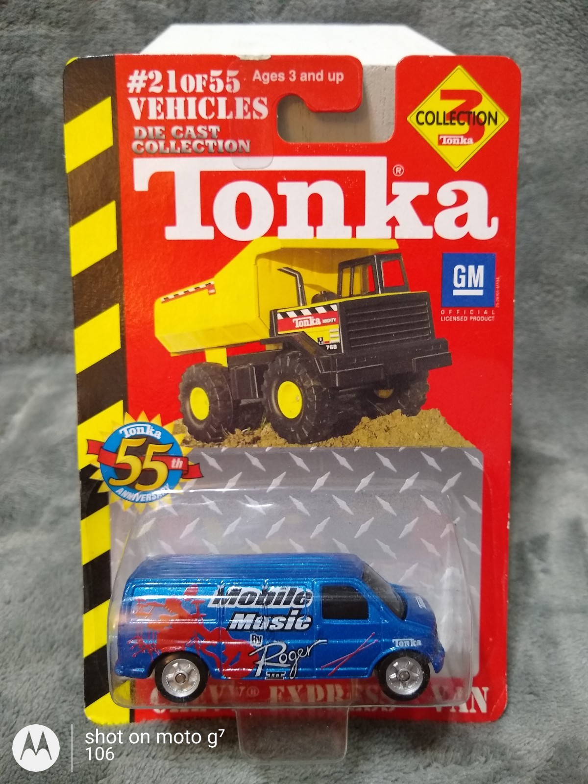 1999 TONKA Maisto Chevy Express Van Mobile music By Roger 🔵 1:64