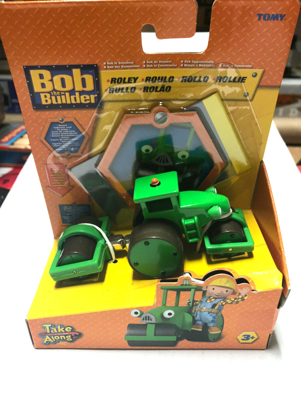 Bob the Builder Take Along ROLEY die-cast vehicle by TOMY LC65102 – New & Rare