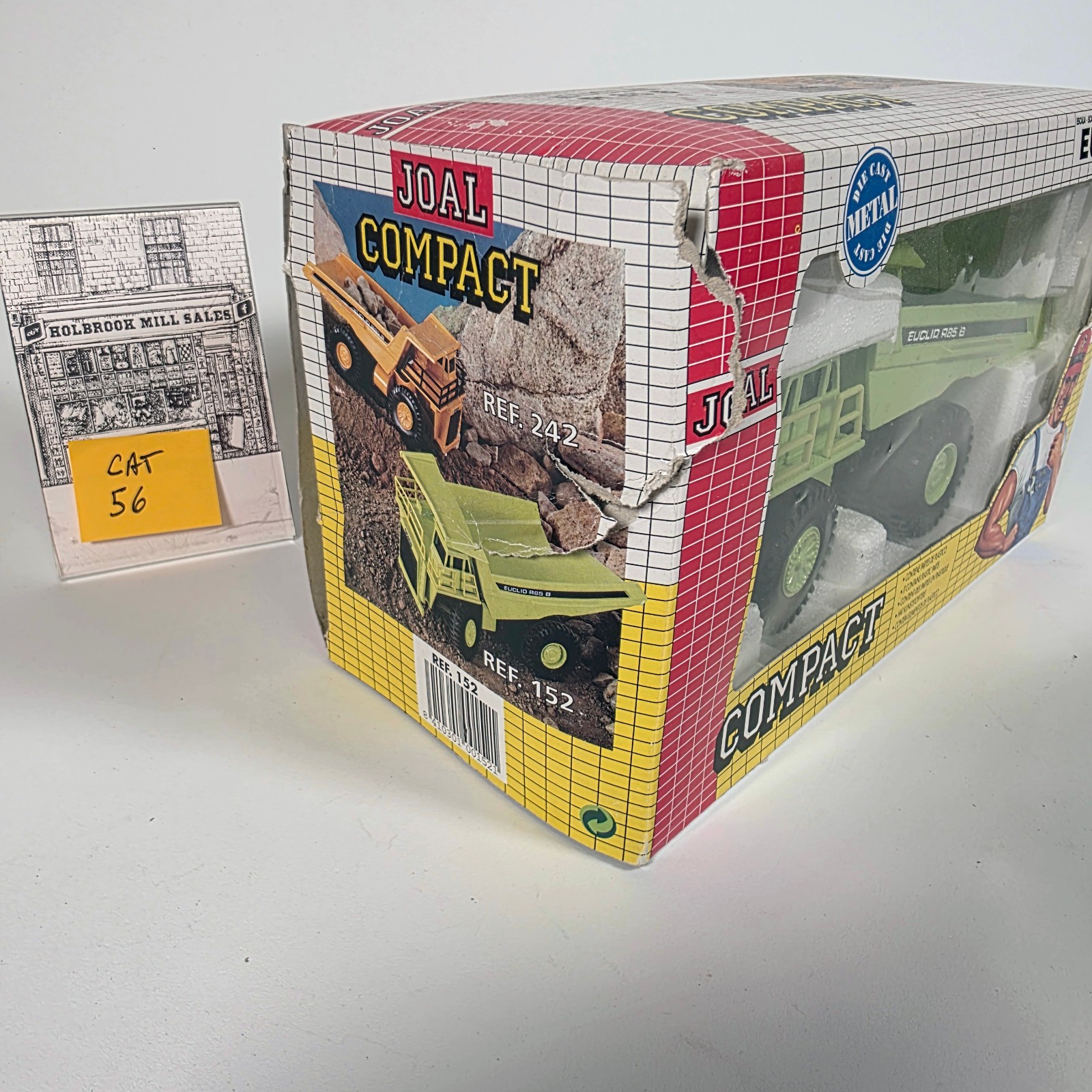 Joal Compact • Euclid R85 B Dumper Truck • Ref. 152 • Diecast 1:50 Scale