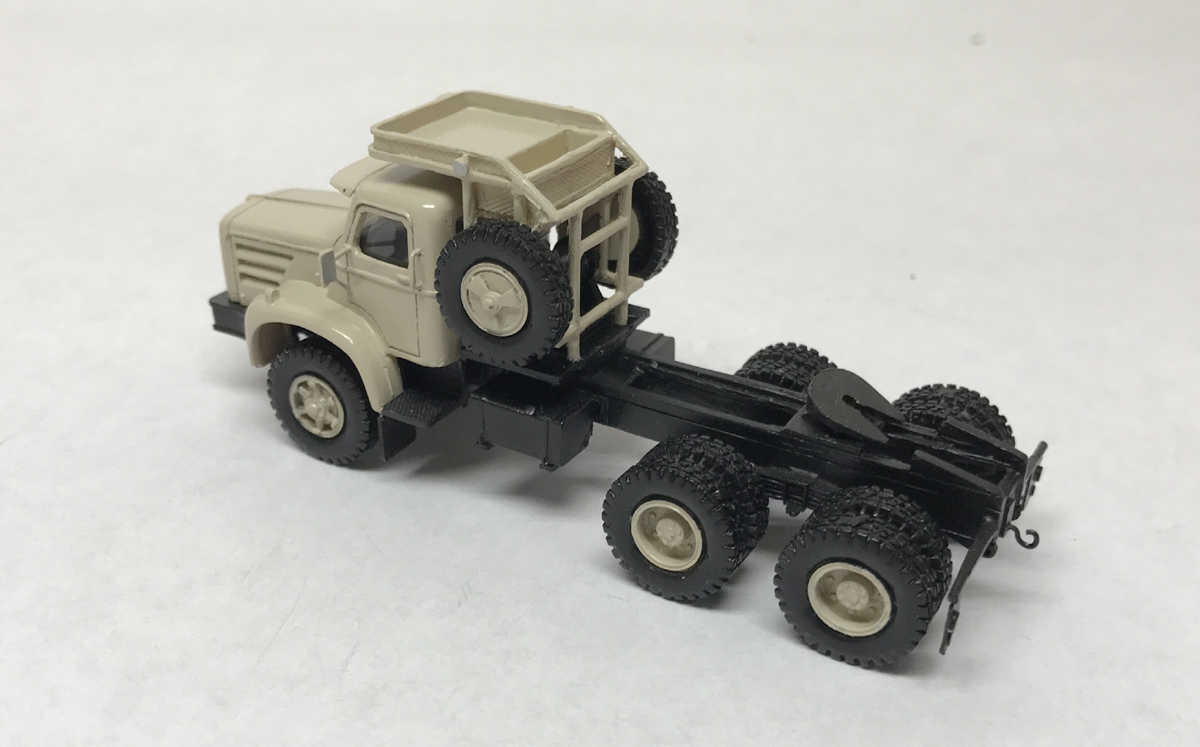 HO 1/87 Berliet GBO/TBO 6×4 HC – 1959 – Ready Made Resin Model by Fankit Models