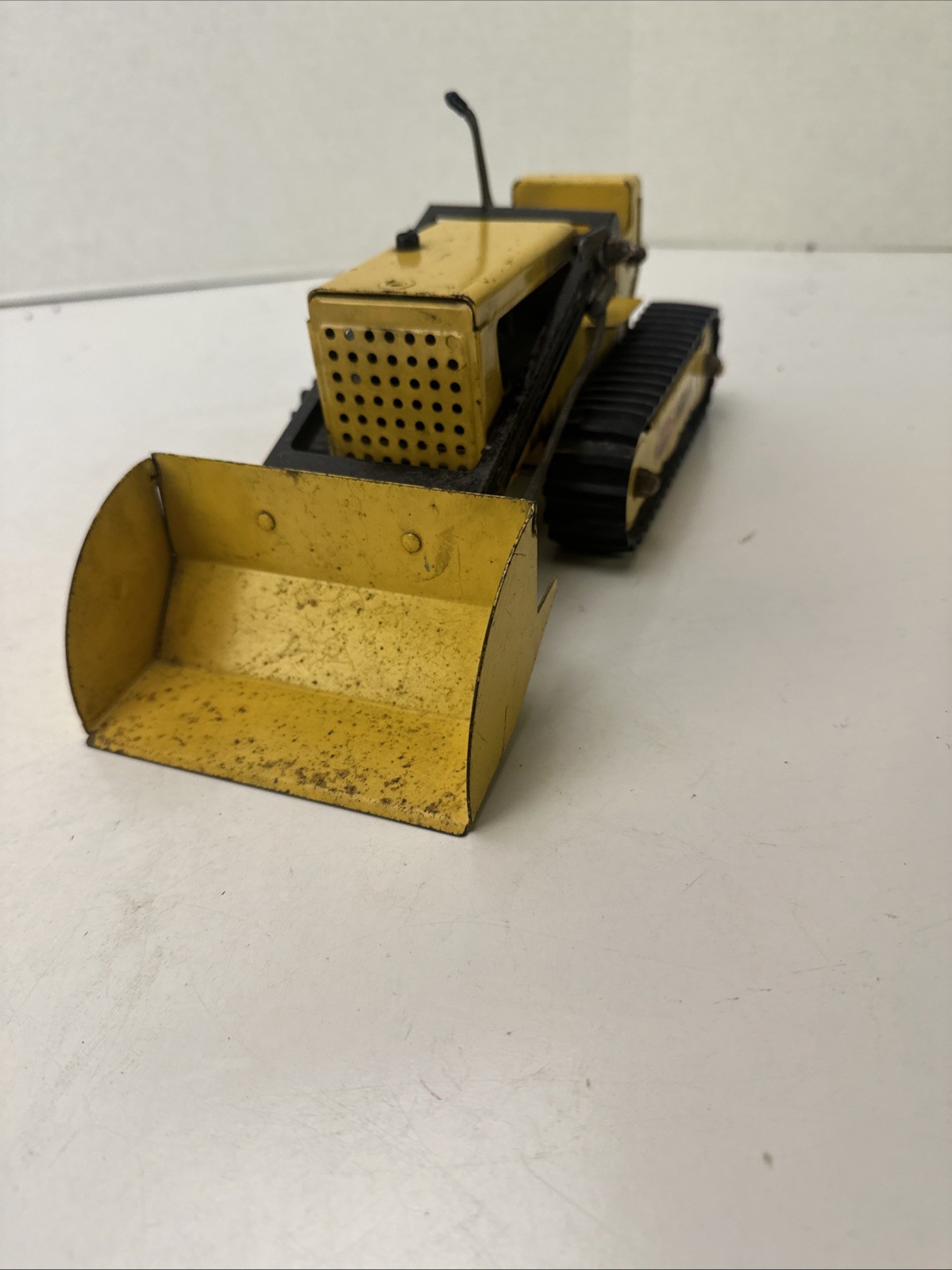 Vintage Tonka Crawler Loader Pressed Steel Toy Bulldozer Tracks USA