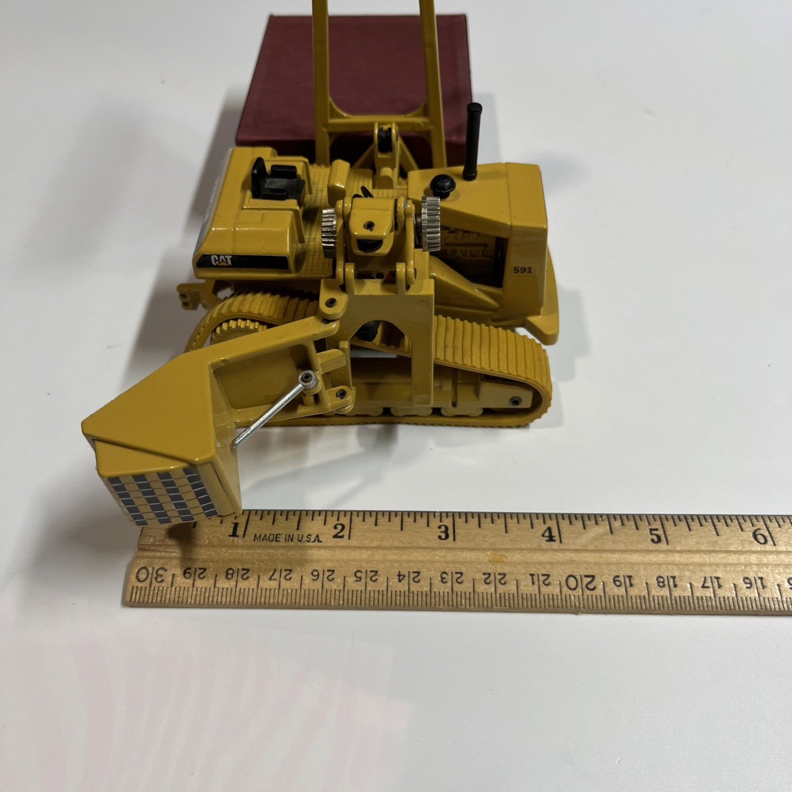 Joal Caterpillar CAT 591 Pipelayer Sideboom # 224 Scale 1:50 Diecast Made Spain