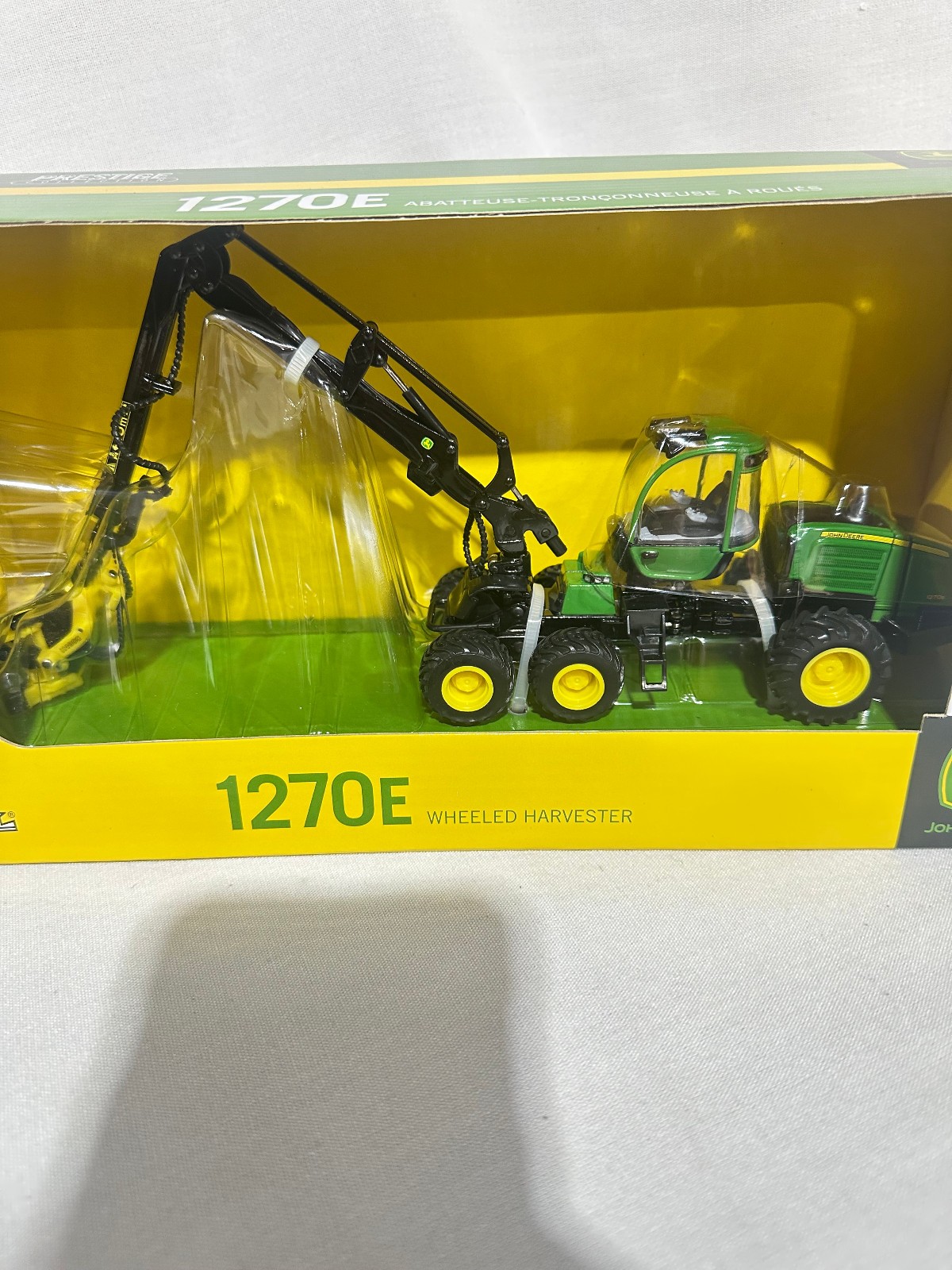 John Deere 1270E Wheeled Harvester Prestige Collection By Ertl 1/50th Scale