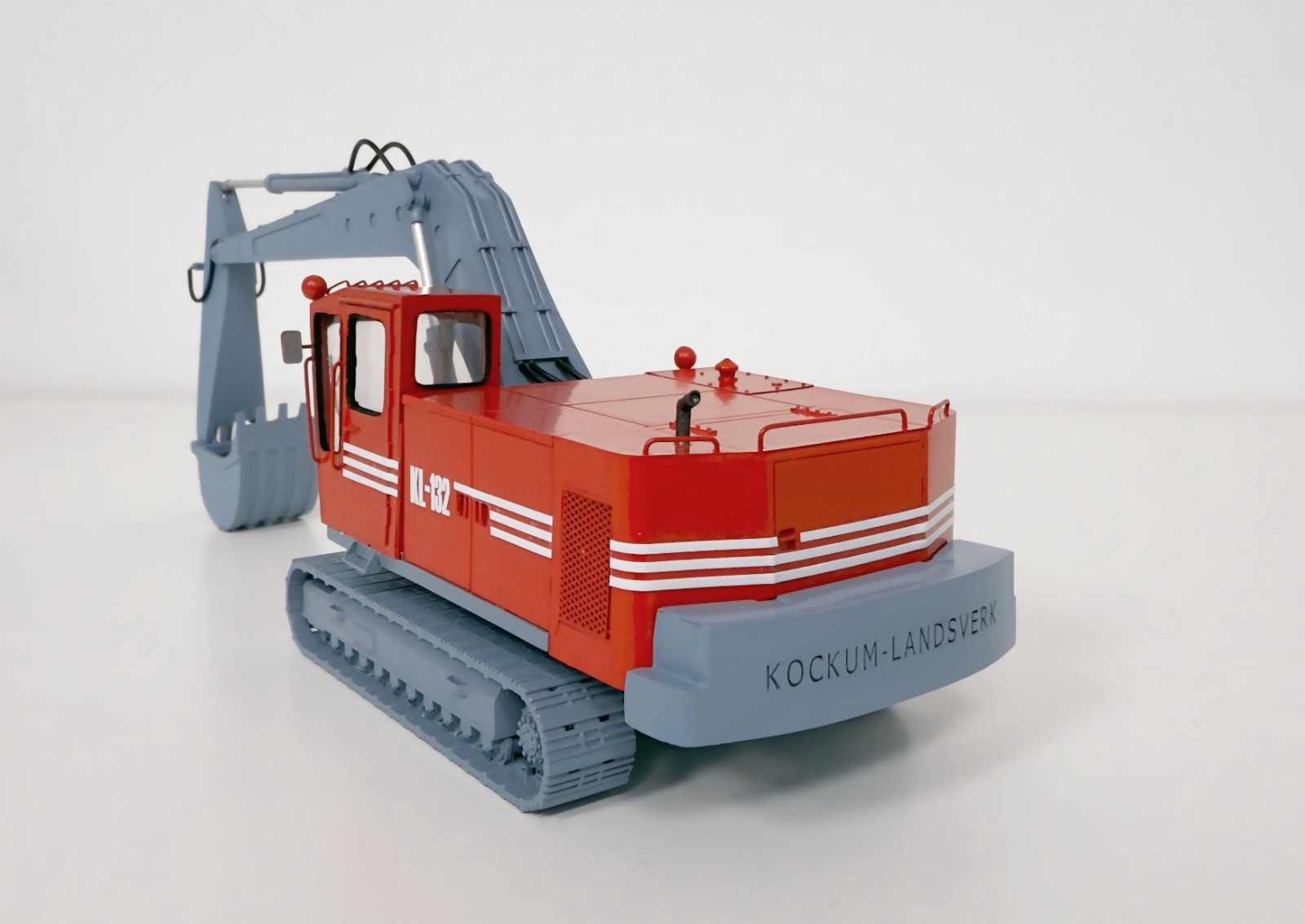 Resin 1/50 Kockum-Landsverk KL 132 Hydraulic Excavator – by Fankit Models