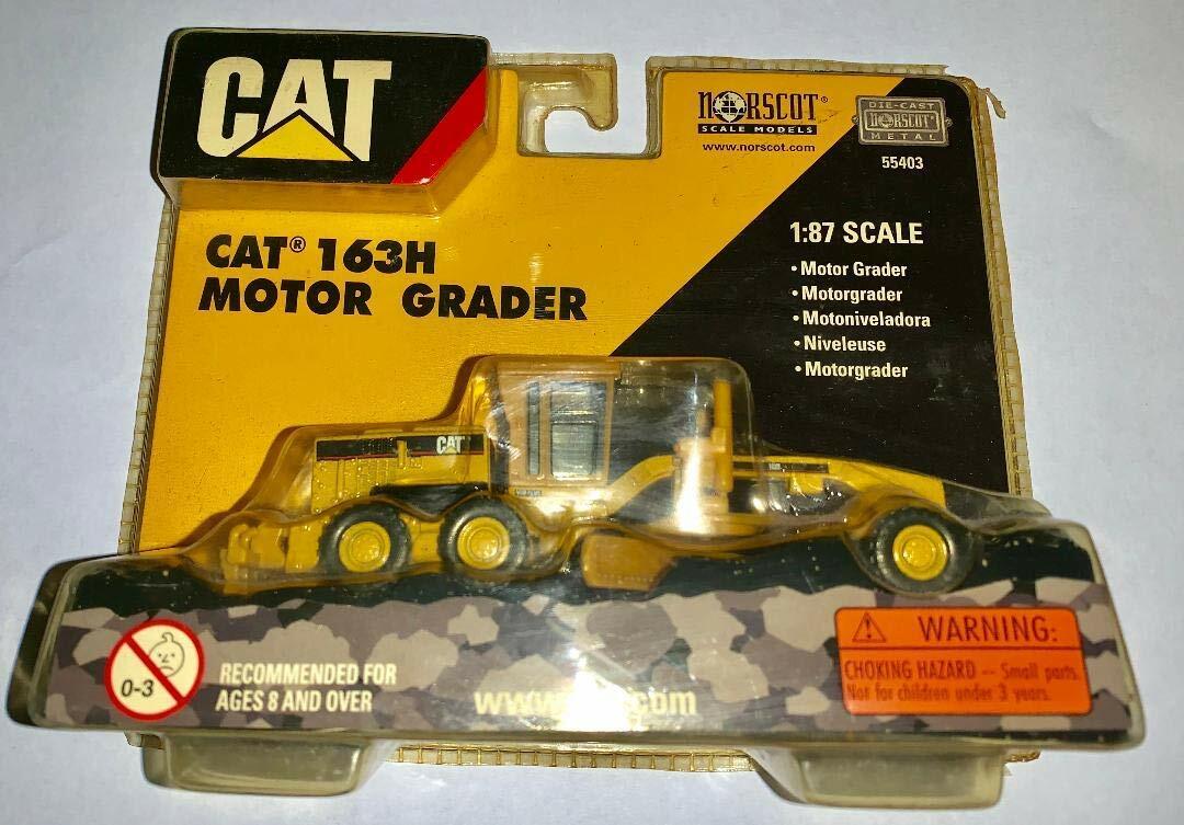 2007 NORSCOTT CAT 163H Motor Grader HO 1:87 55403 Unopened Box