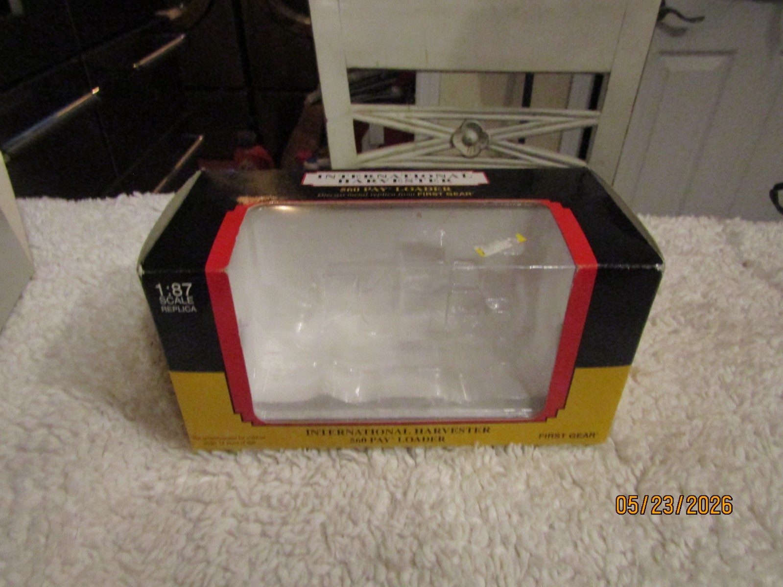 First Gear 1:50 IH International Harvester 560 Pay Loader BOX & Packaging ONLY