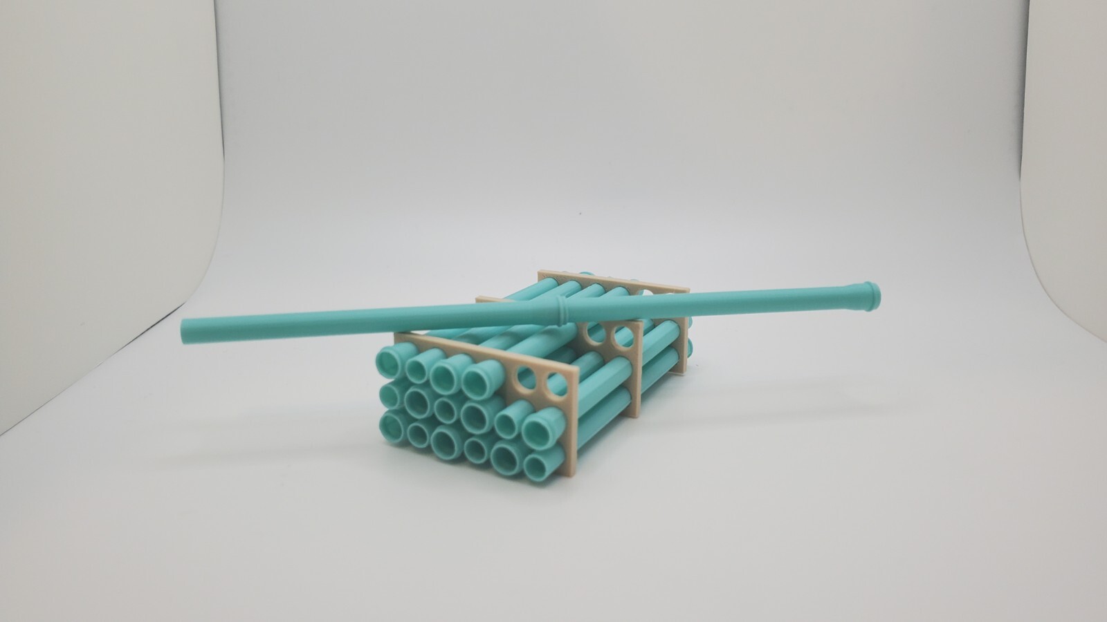 1/50 Scale 12″ Sewer Pipe Trailer Load/Diorama Accessory