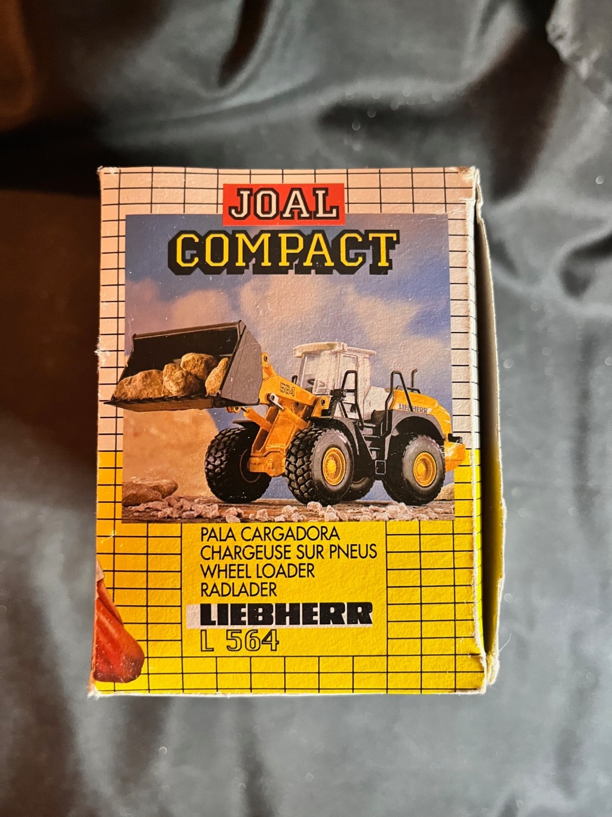JOAL 263 Liebherr L 564 Wheel Loader with White Cab 1:50 Scale New In Box! NIB
