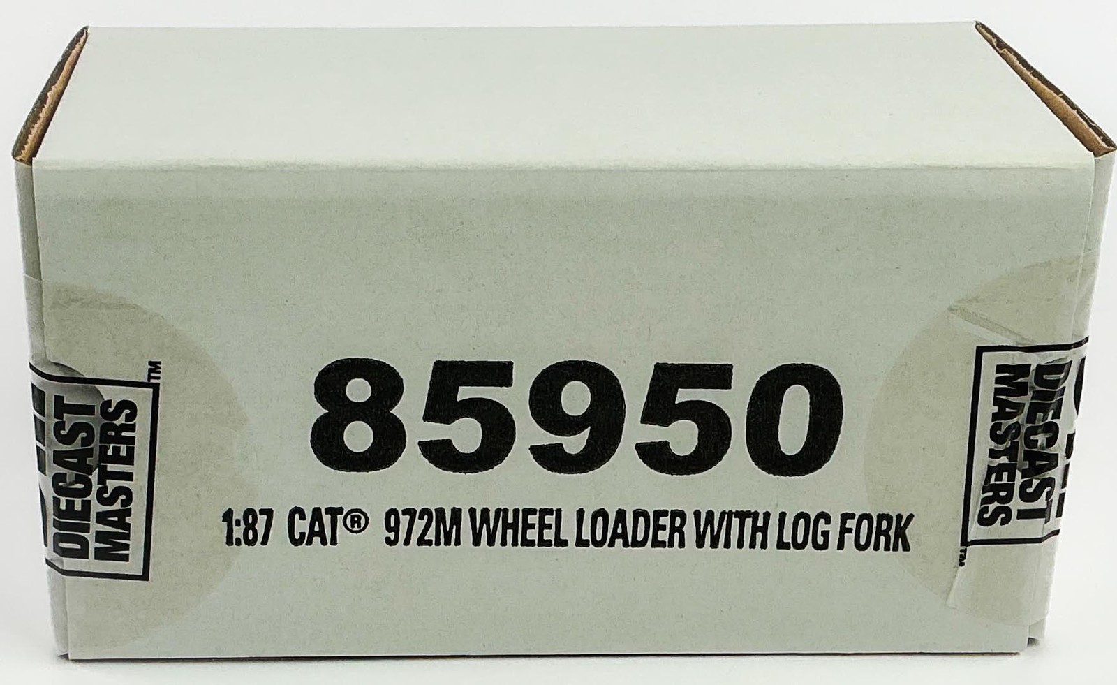 Diecast Masters 85950 Caterpillar 972M Wheel Loader with Log Fork 1/87 Scale